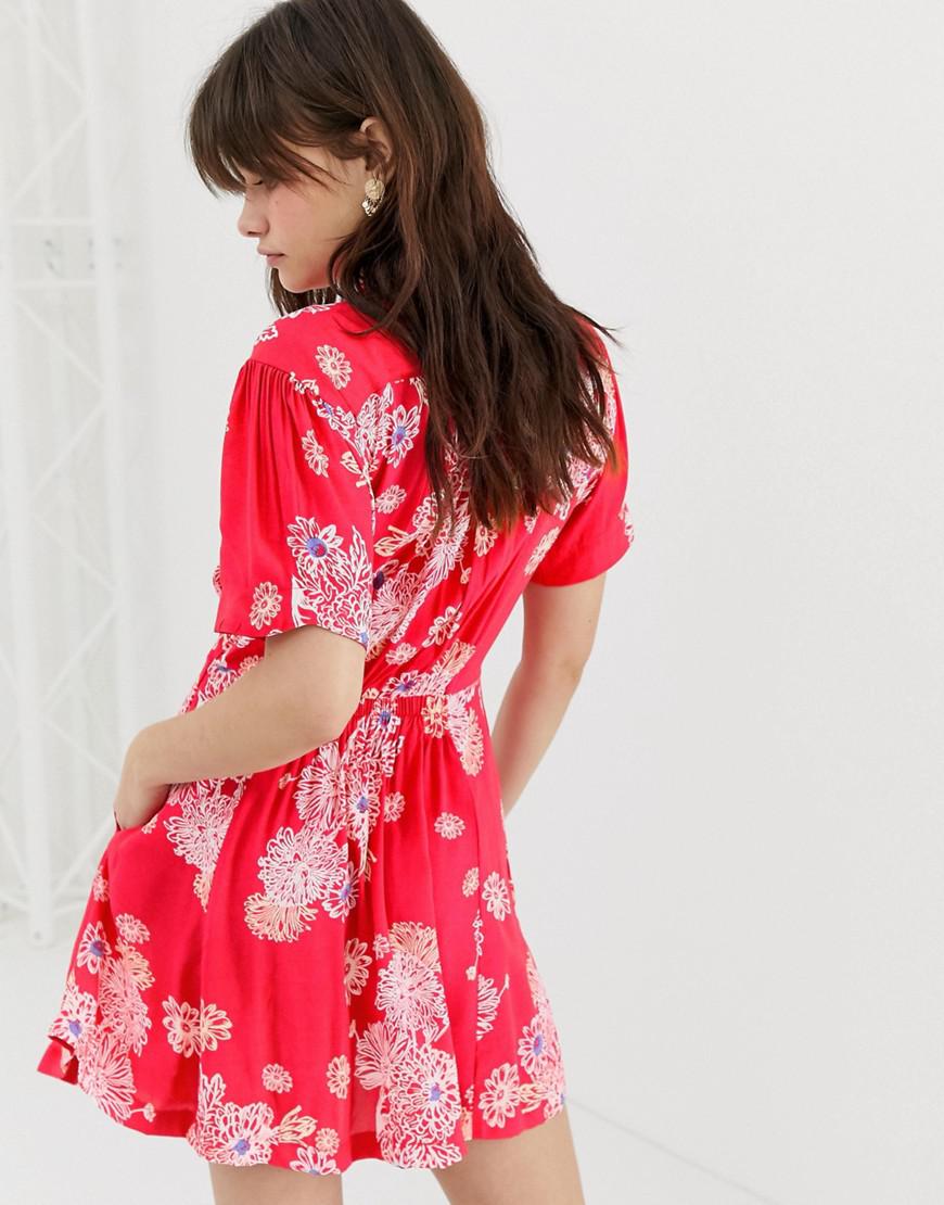 free people hawaii mini dress