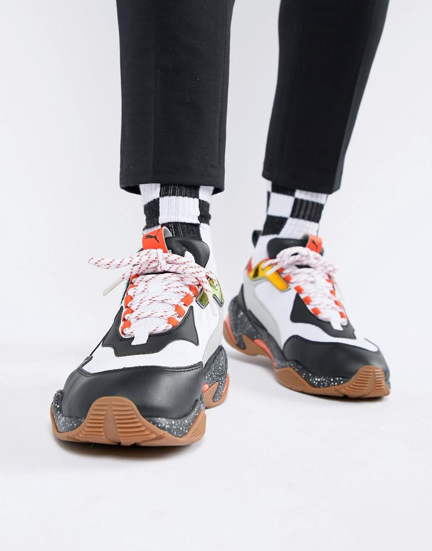 Puma Thunder Electric Trainers In White For Men Lyst