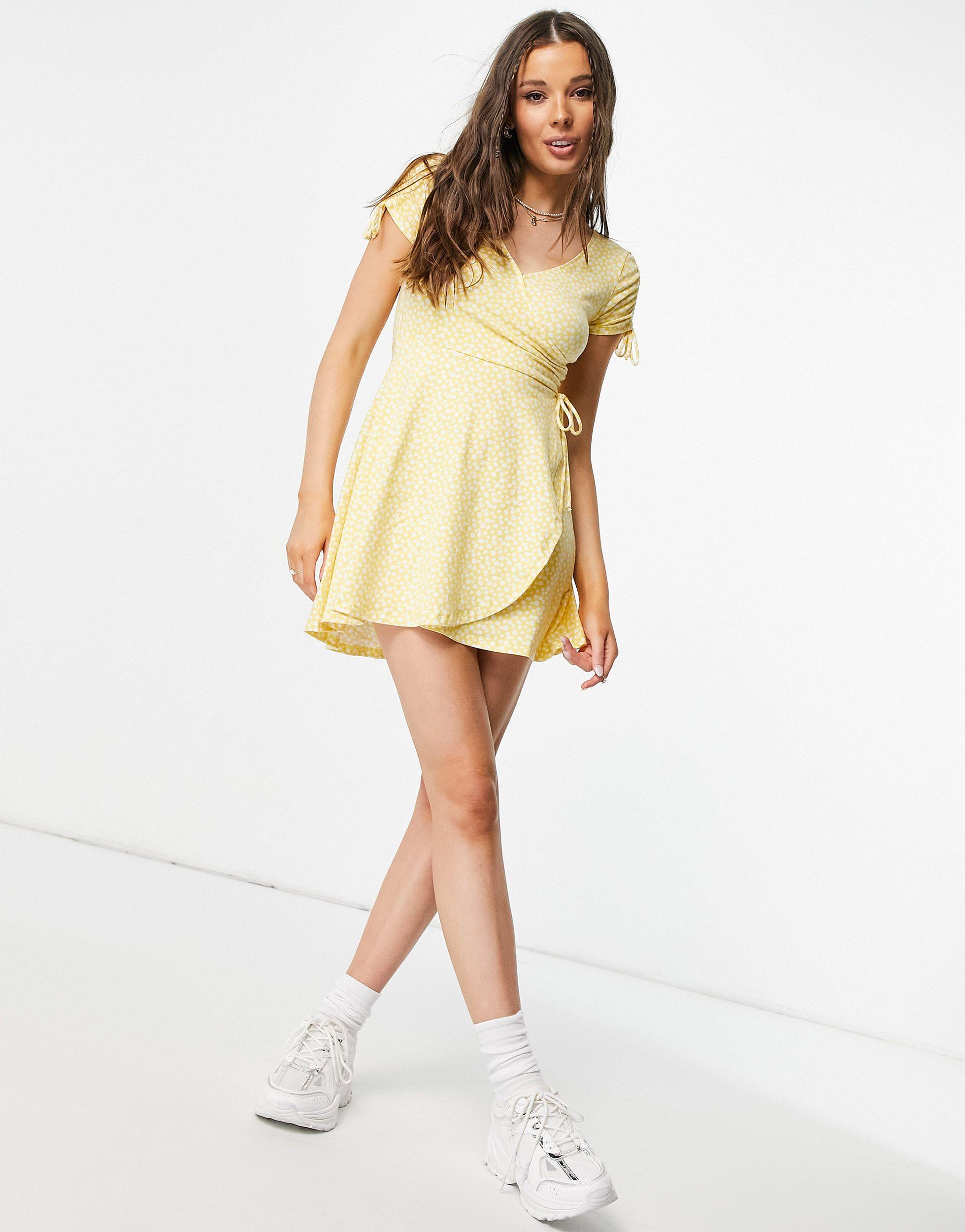 yellow dress hollister,sefif.com.br