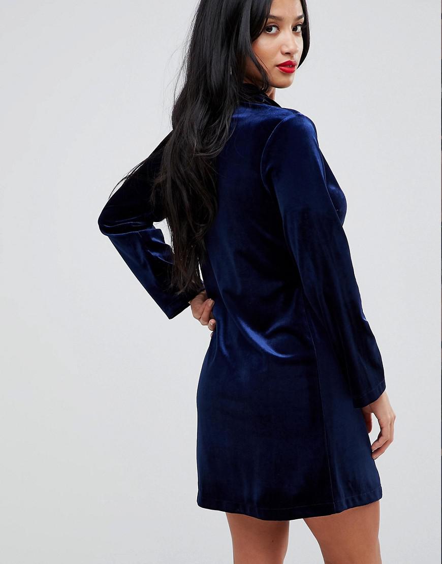 tuxedo dress velvet