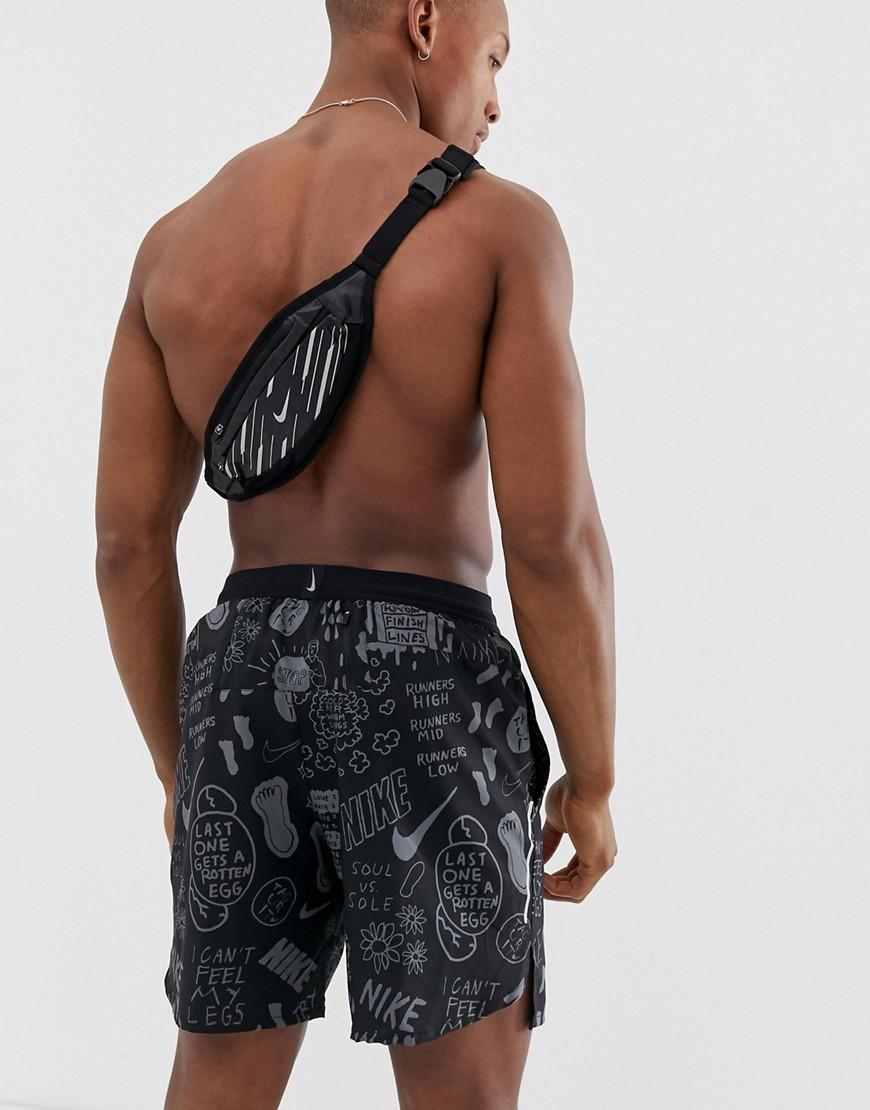 Nike X Nathan Bell Artist Shorts In Black for Men | Lyst