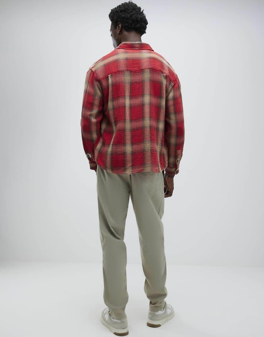 River Island Pull On Joggers in Red for Men Lyst UK