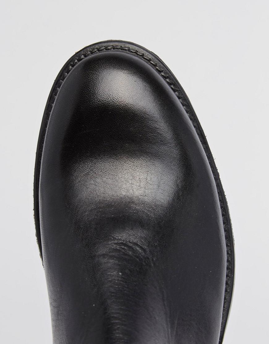 Vagabond Shoemakers Amina Black Leather Chelsea Lyst