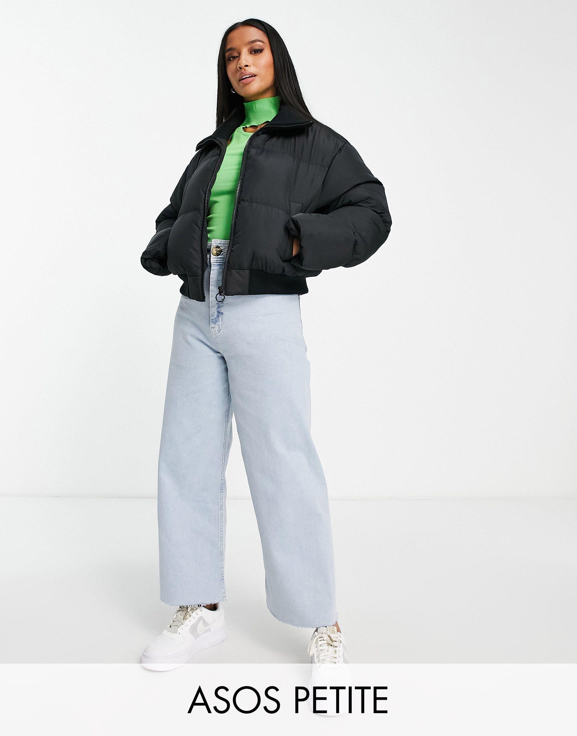 ASOS Asos Design Petite Cropped Puffer 