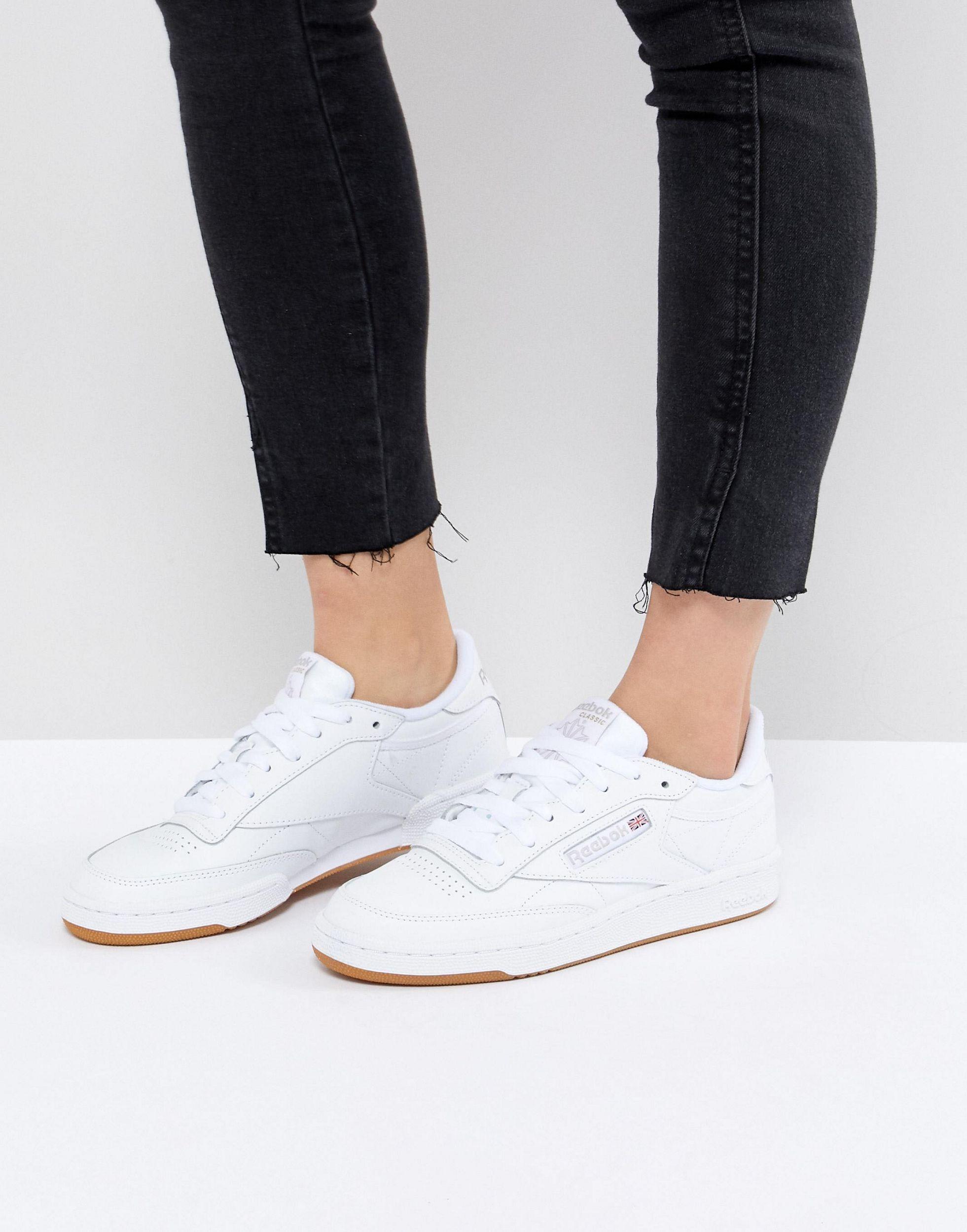 Classic Club C 85 Trainers White - Lyst