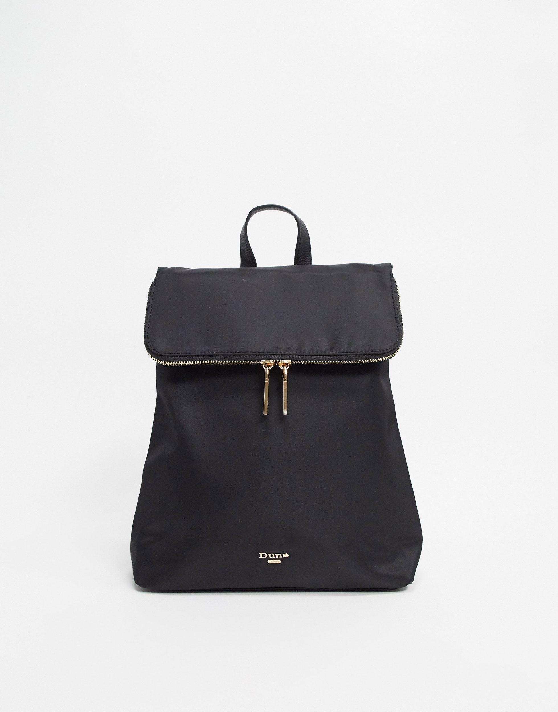 dune black rucksack