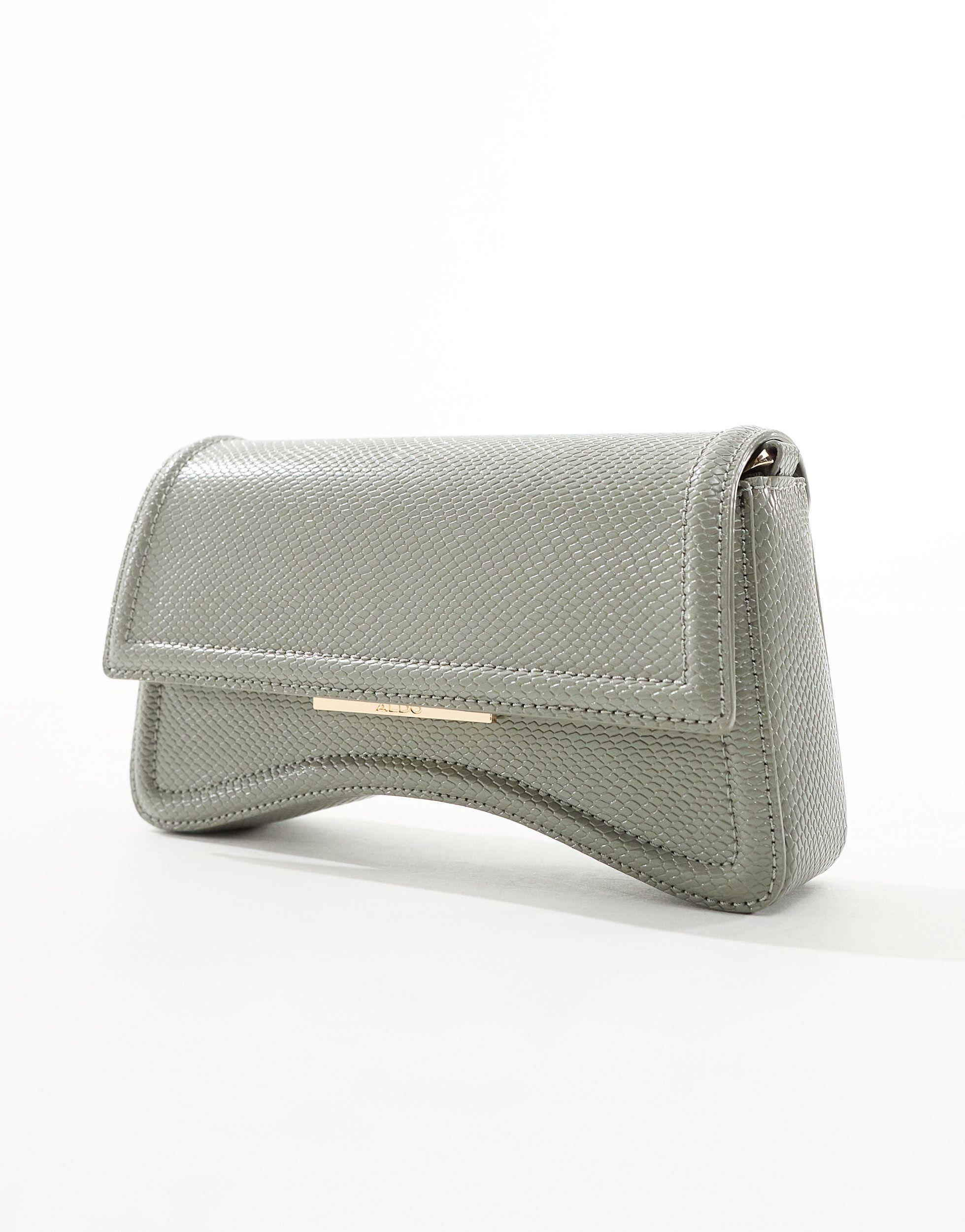 ALDO Ania Baguette Shoulder Bag in Green Lyst UK