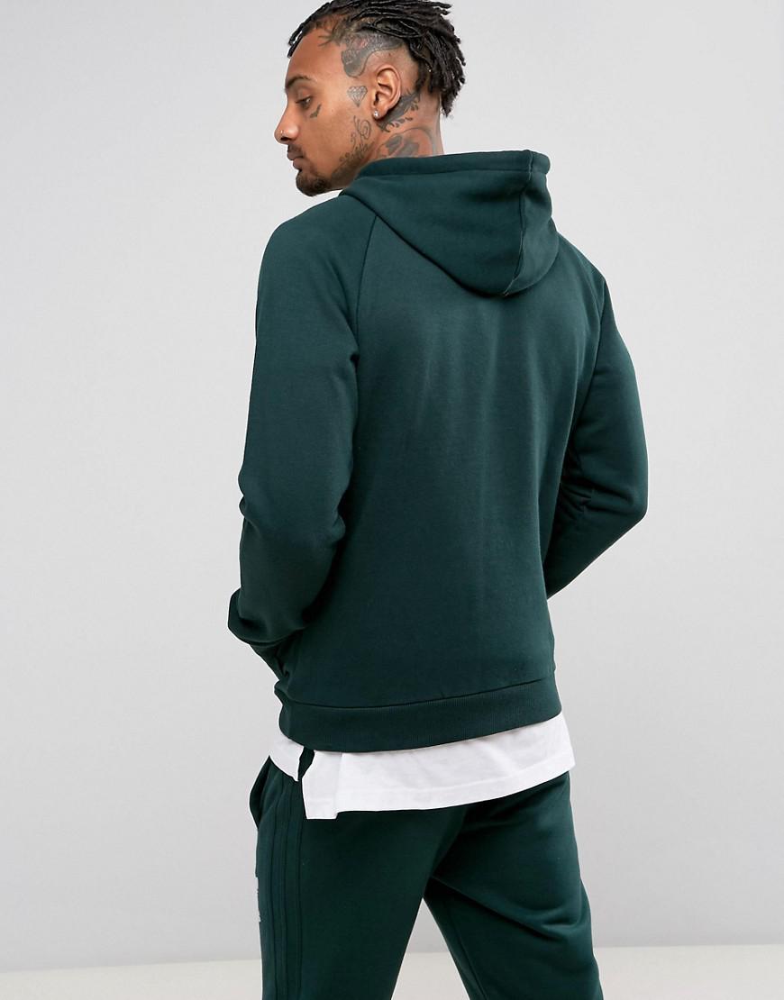 adidas Originals Trefoil Hoodie In Green Br4183 for Men | Lyst