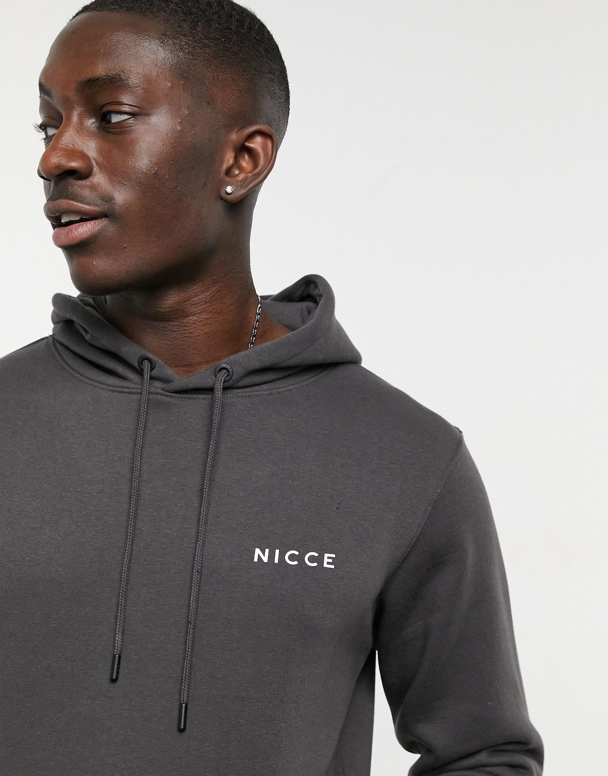 nicce chest logo moletom com capuz