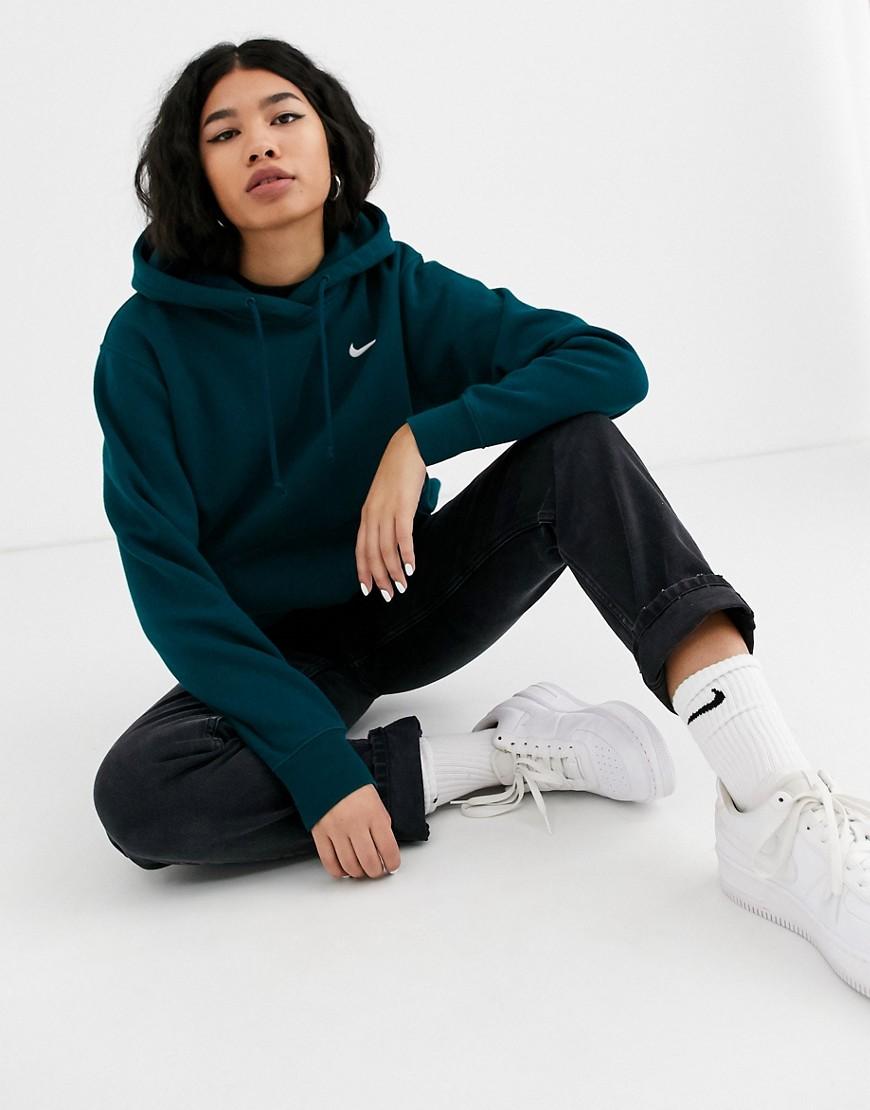 nike mini swoosh hoodie