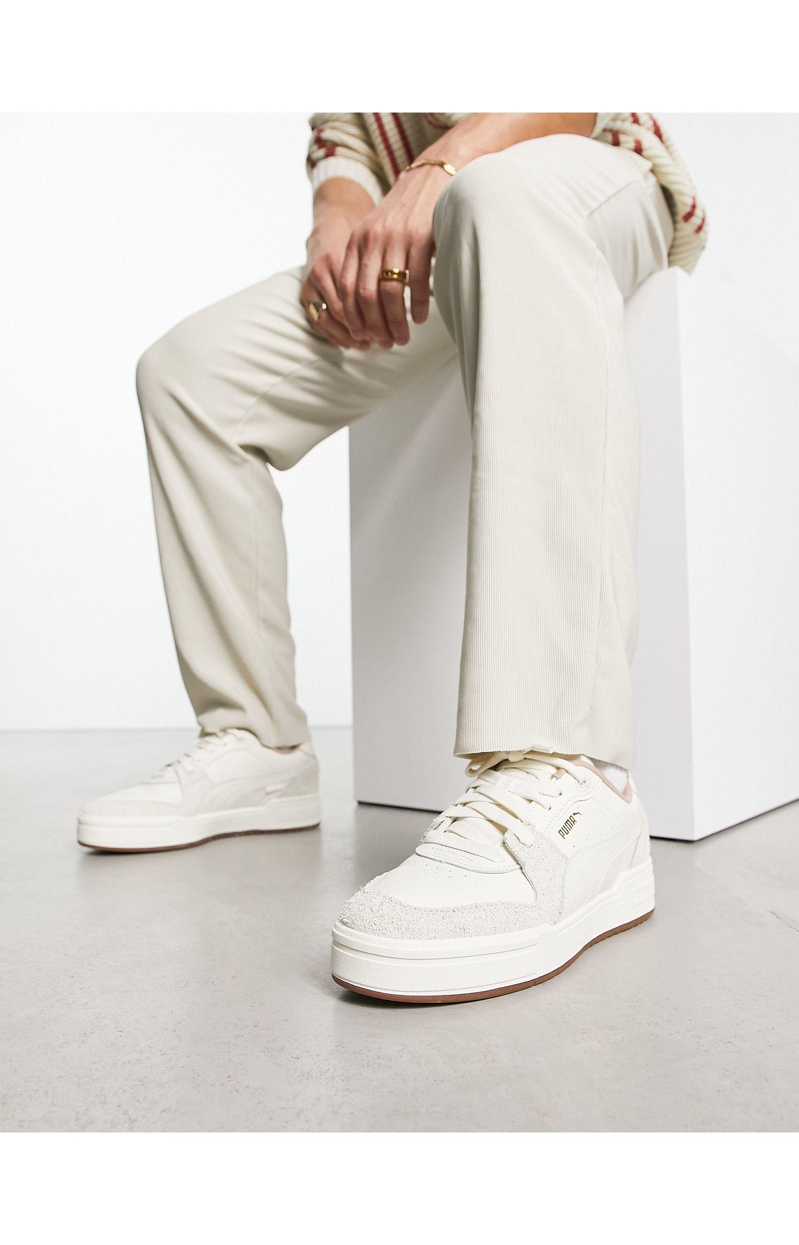 PUMA Ca Pro Lux Prm Trainers in White for Men | Lyst UK