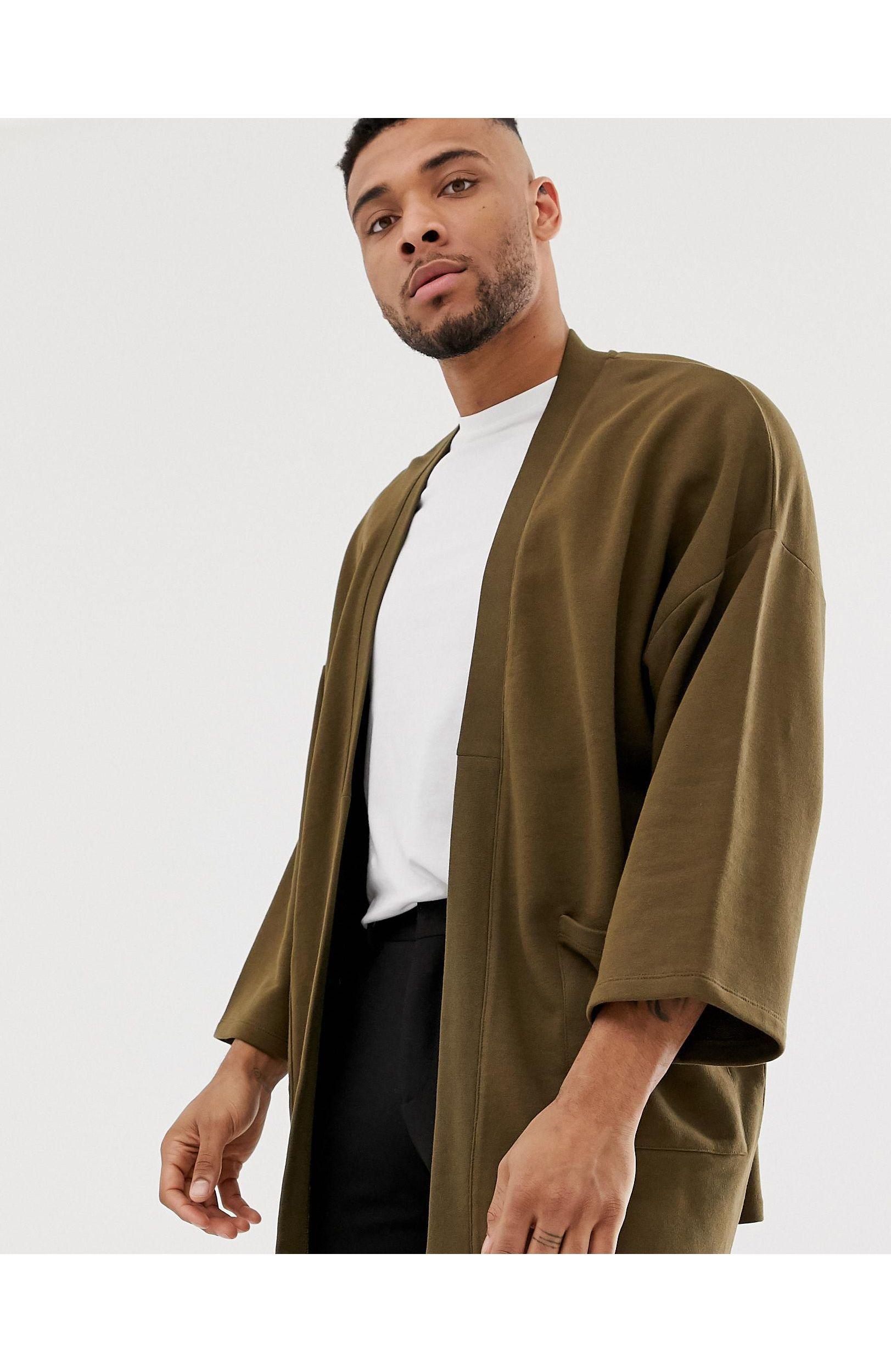 jersey kimono cardigan