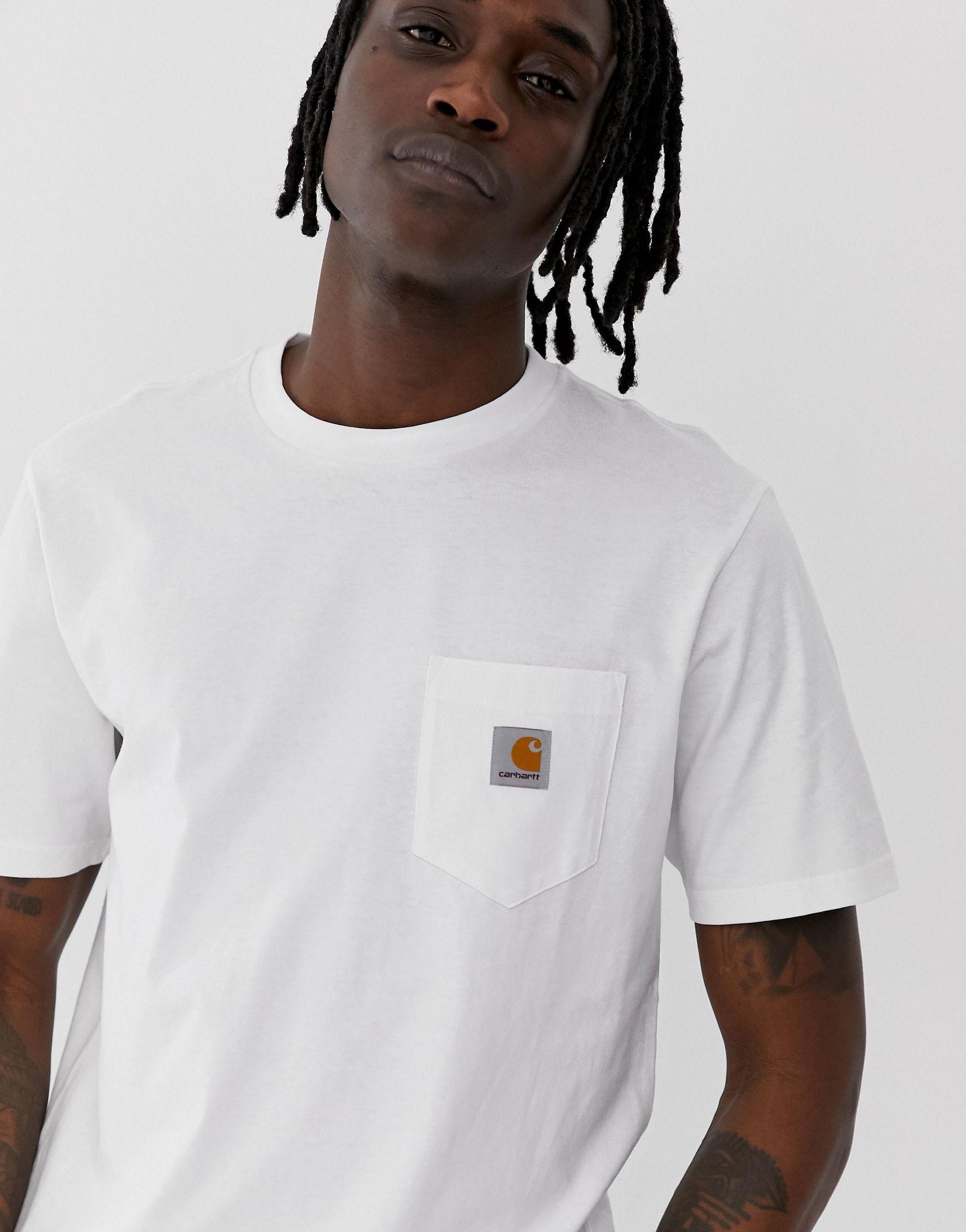 Carhartt WIP Cotton Pocket T-shirt in 