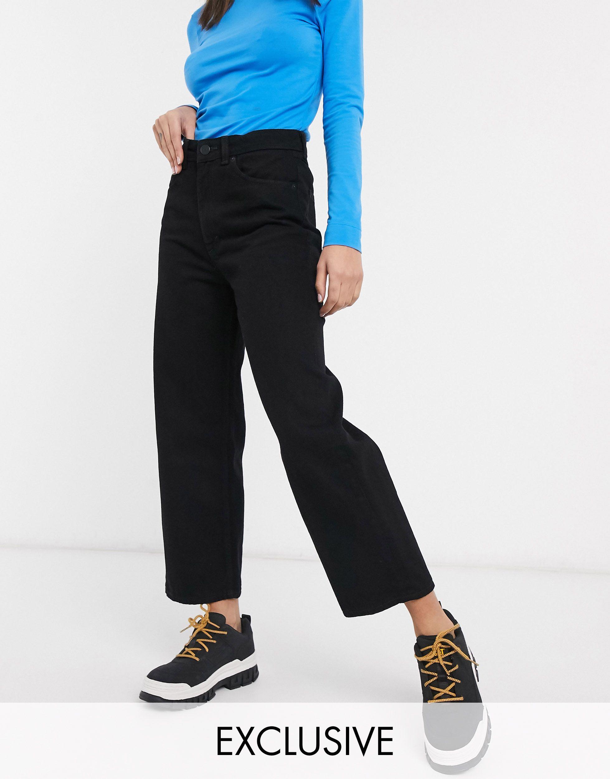 monki mozik colour block jeans