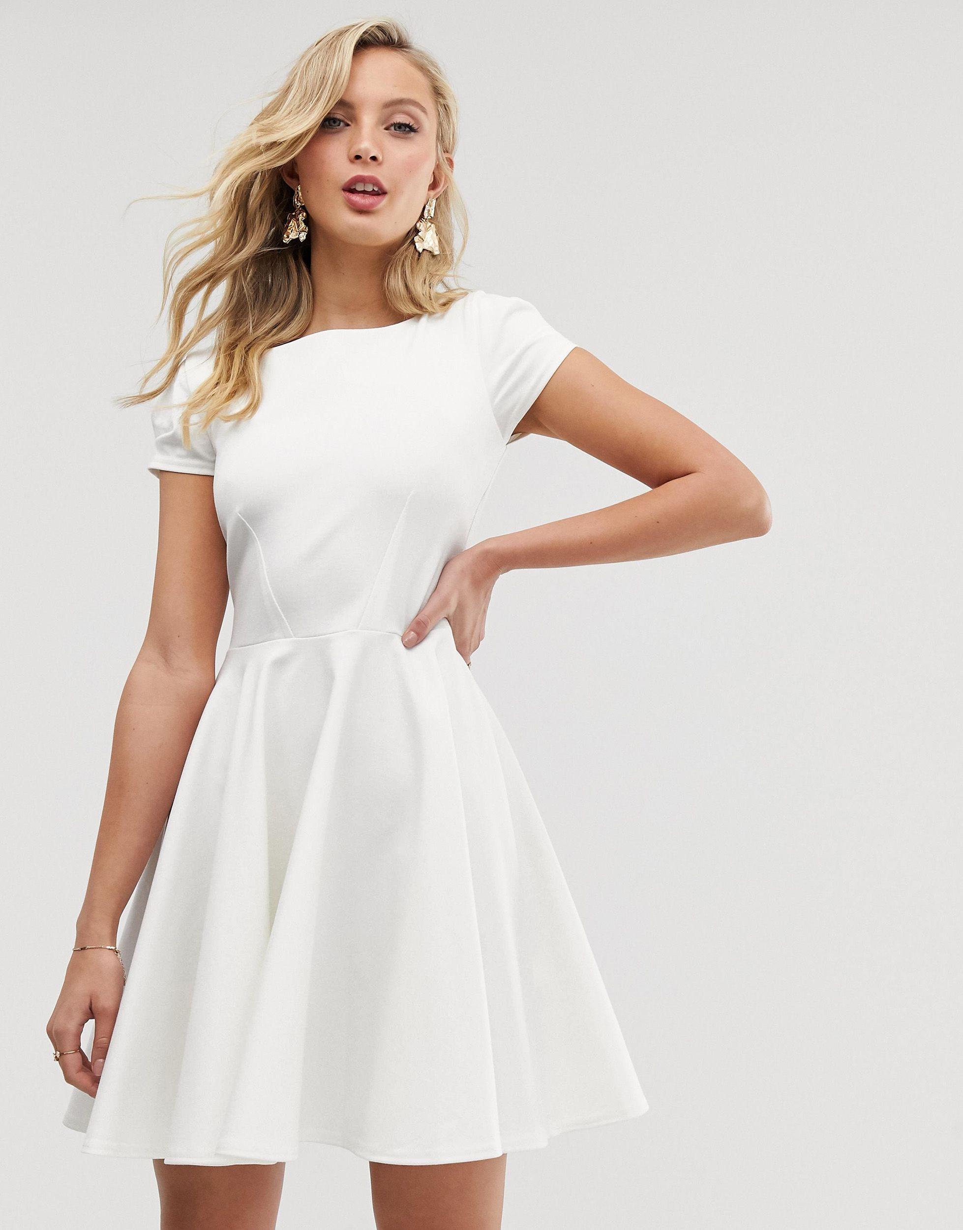 closet white dress