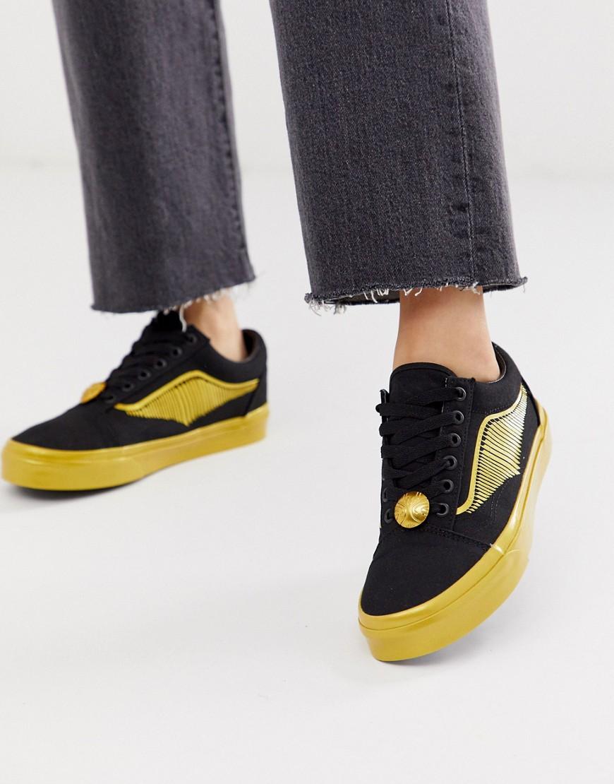 harry potter vans golden snitch