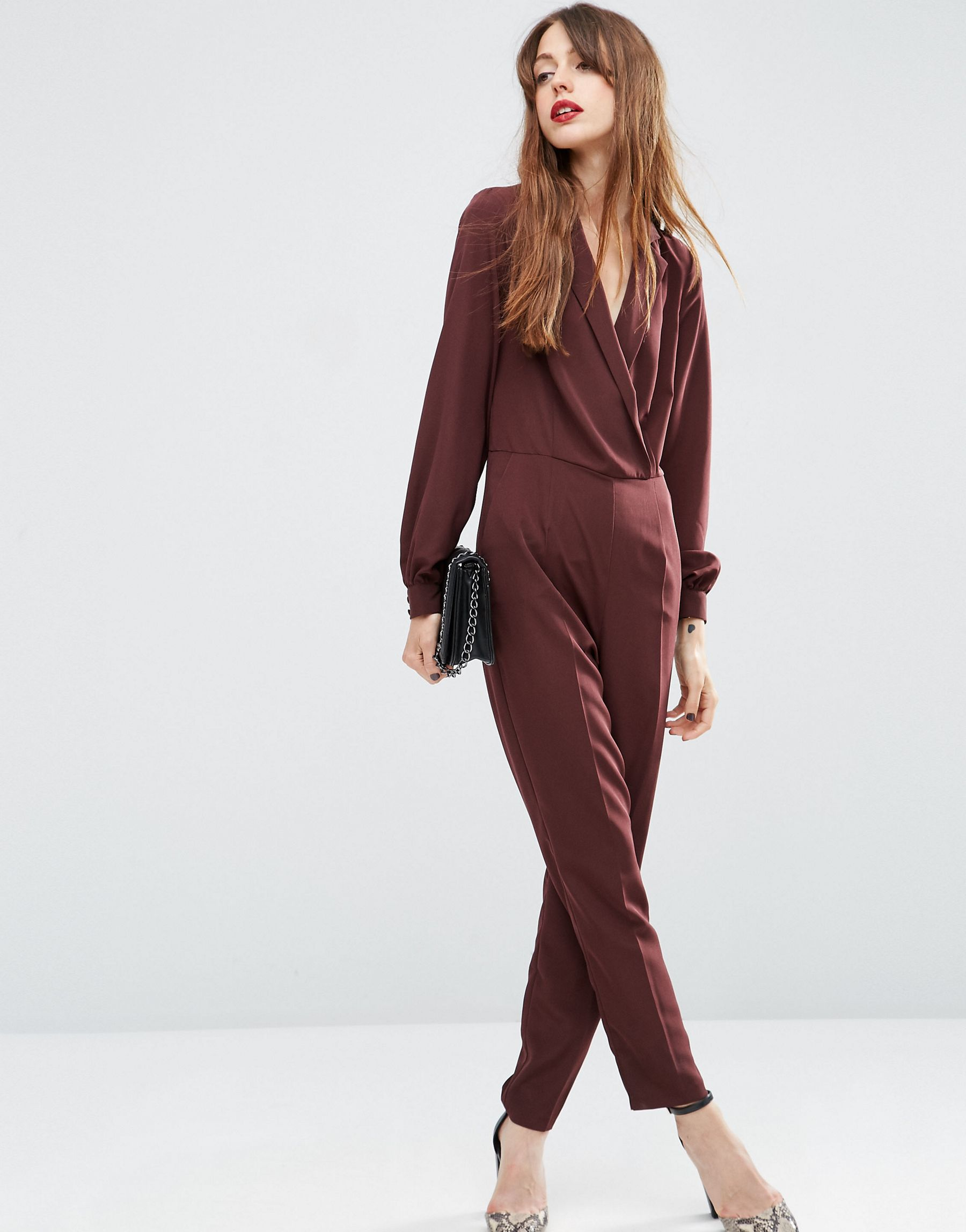 asos long sleeve jumpsuit