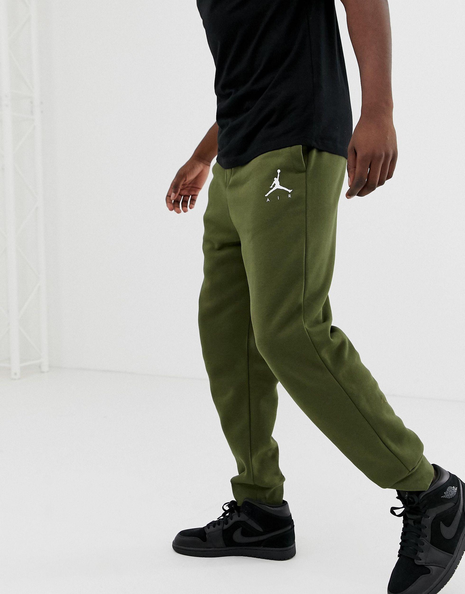 Nike Katoen Nike - Jumpman - Skinny joggingbroek in het Groen voor heren -  Lyst