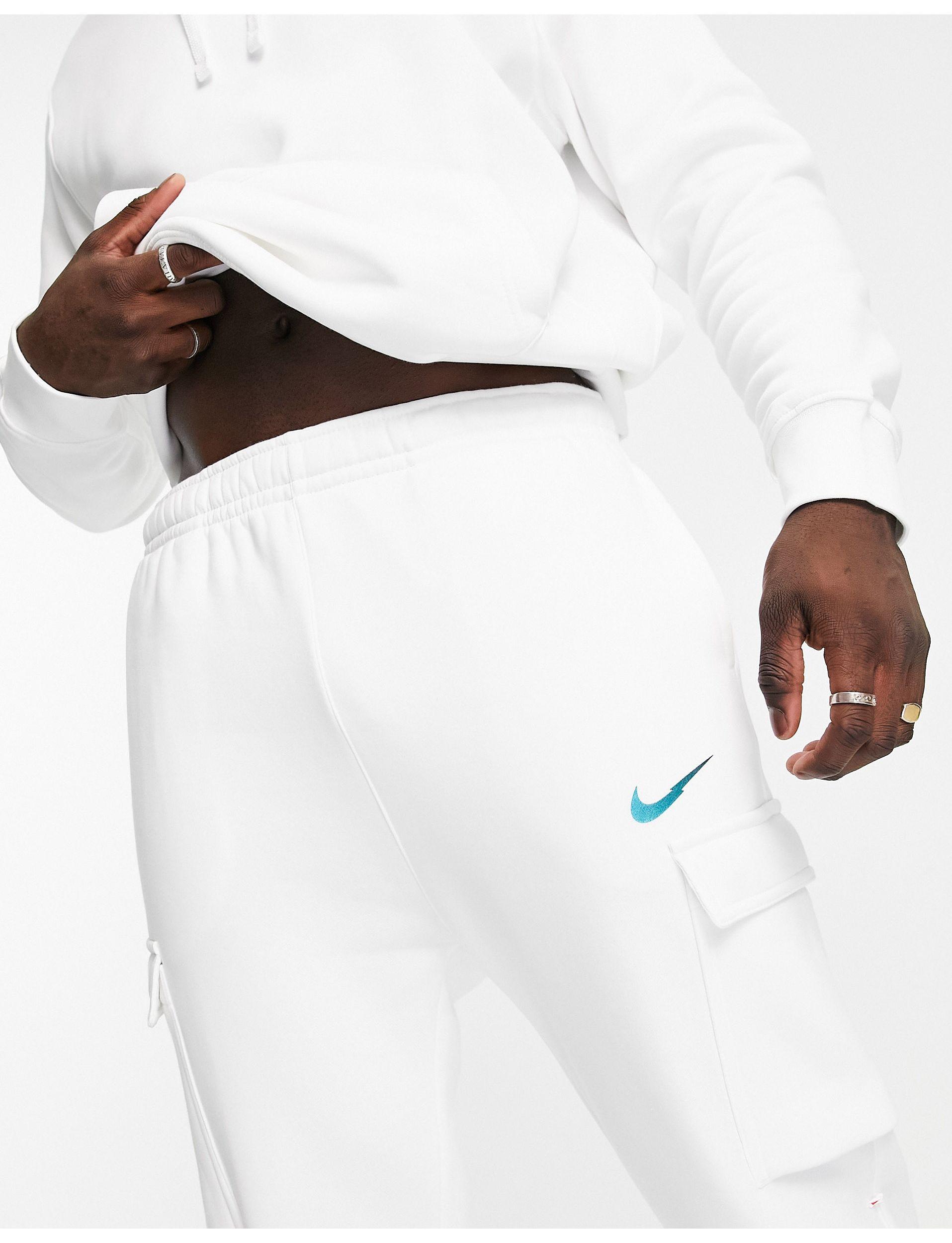 Nike Zig Zag Logo Fleece Cargo joggers 