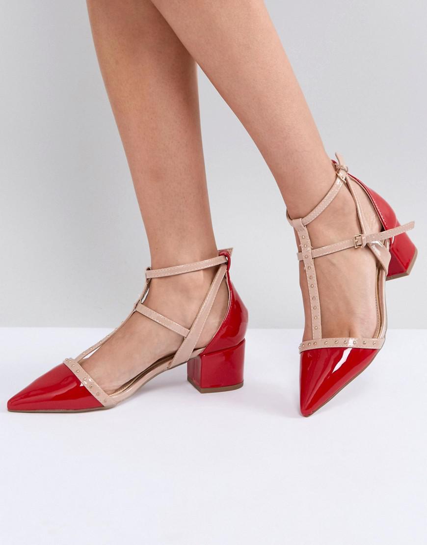 miss kg red heels
