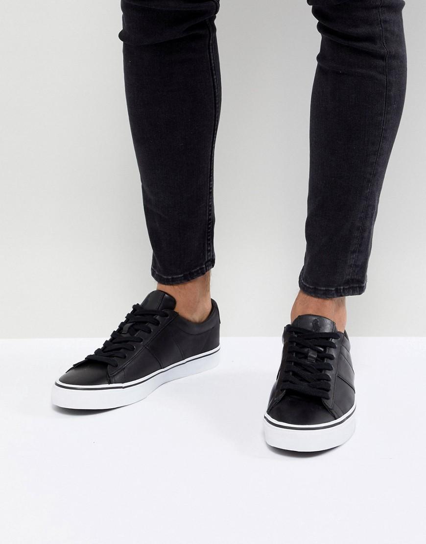 ralph lauren sayer trainers black