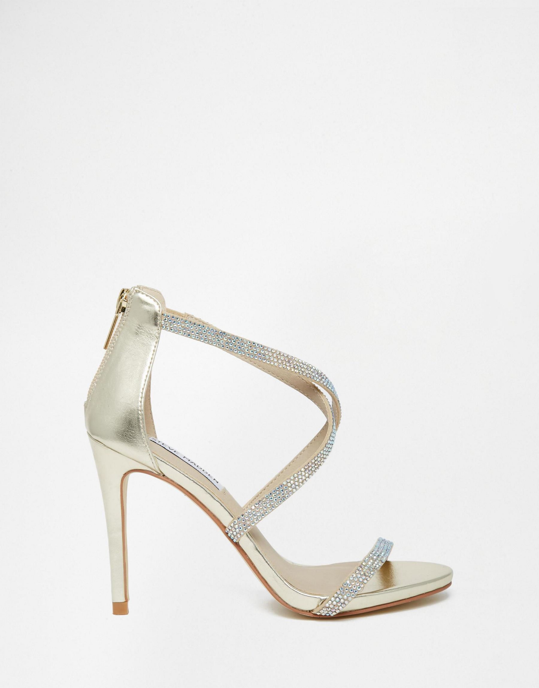 steve madden embellished heels