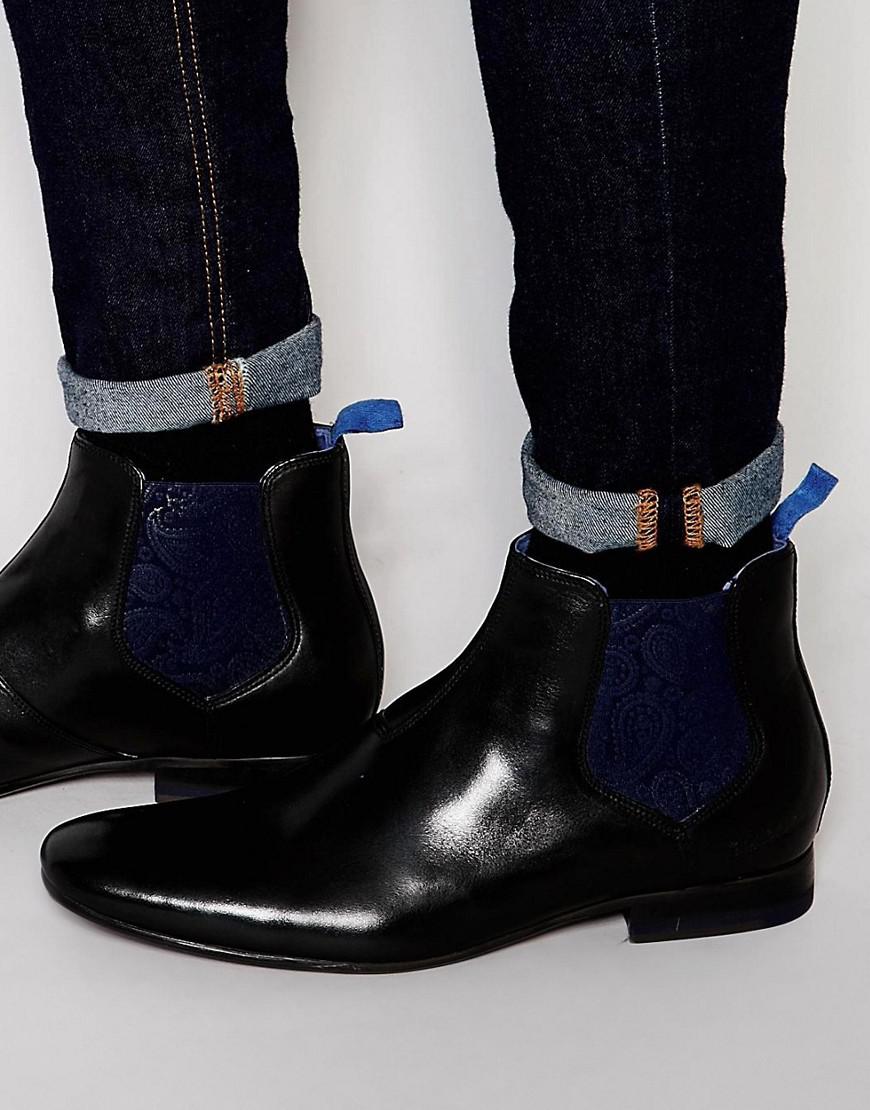 Ted Baker Hourb 2 Chelsea Boot in Black 