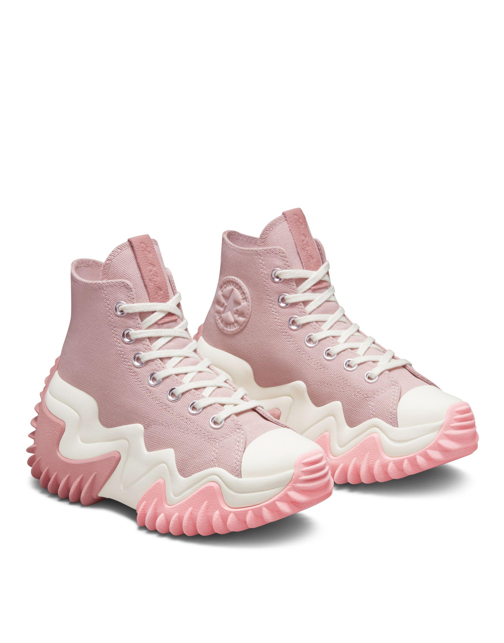 Converse Run Star Motion Hi Trance Form Sneakers in Pink | Lyst