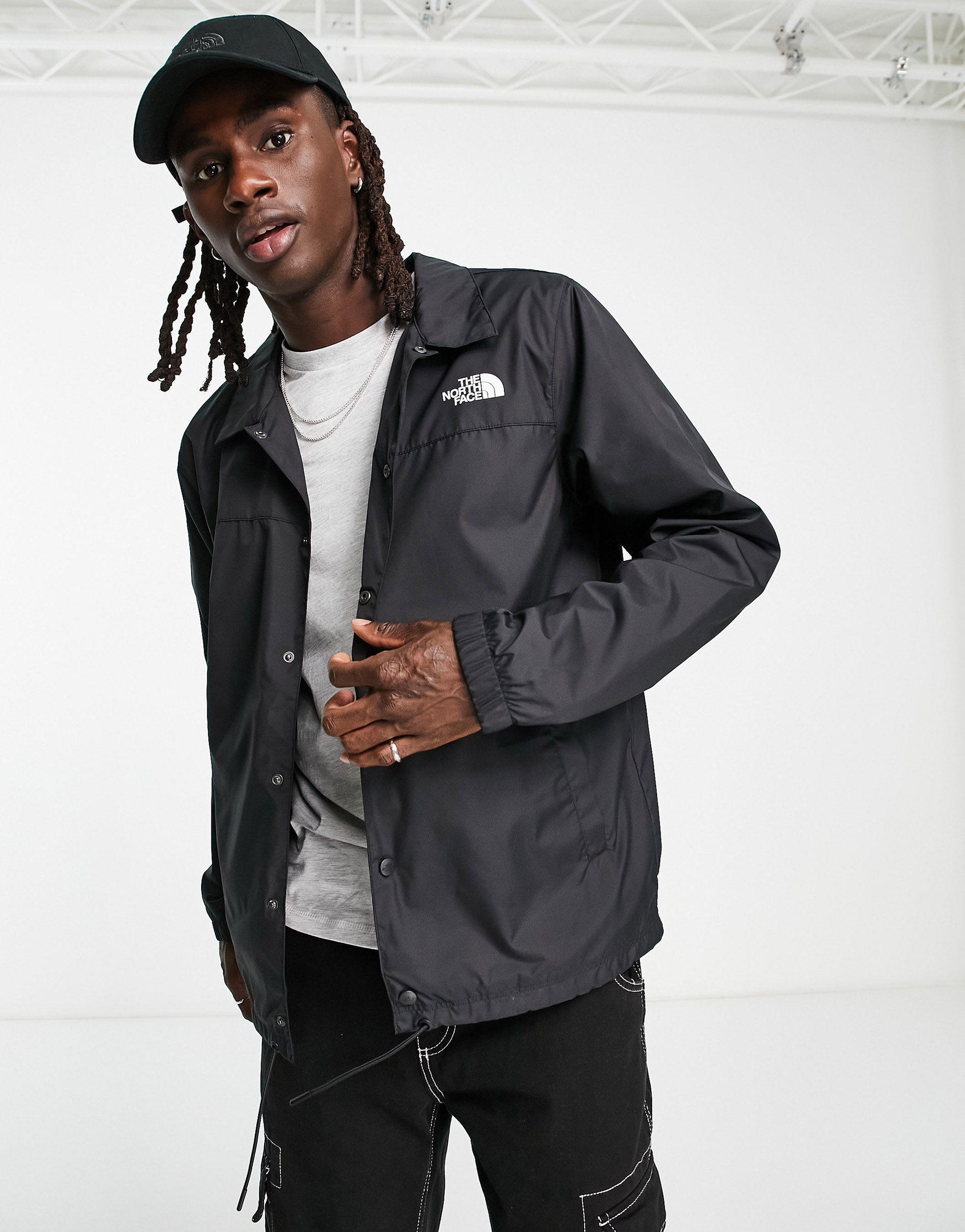 The North Face Water Repellent Coach Jacket in Black for Men | Lyst