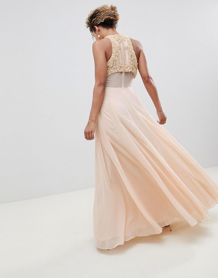 asos crop top wedding dress