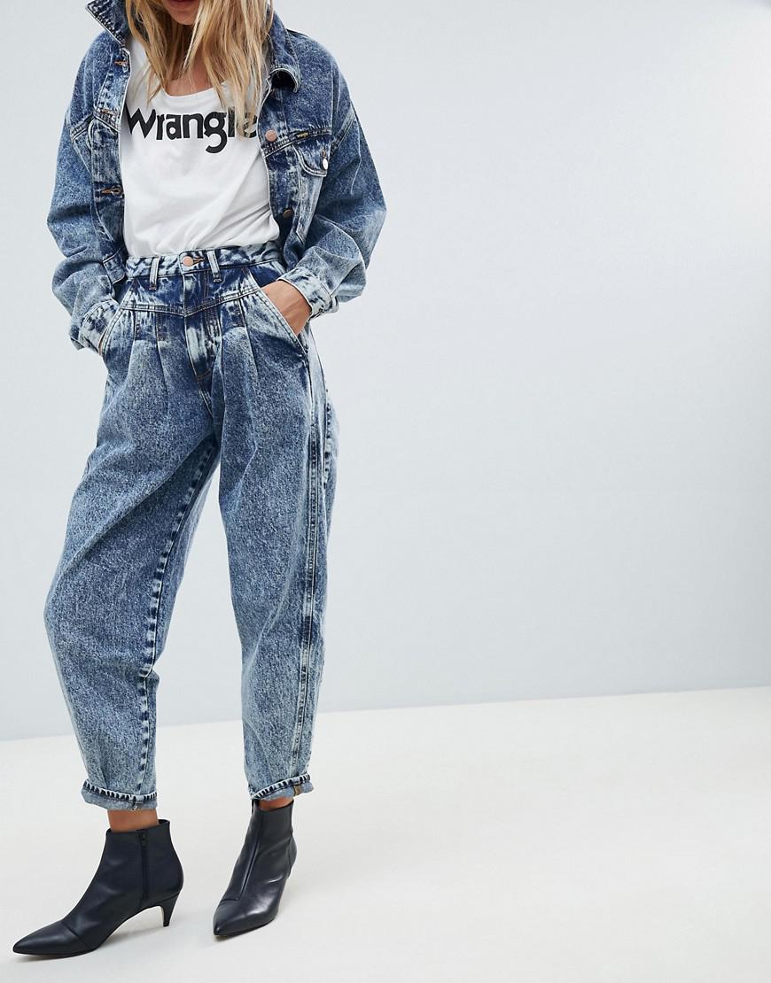 wrangler mum jeans