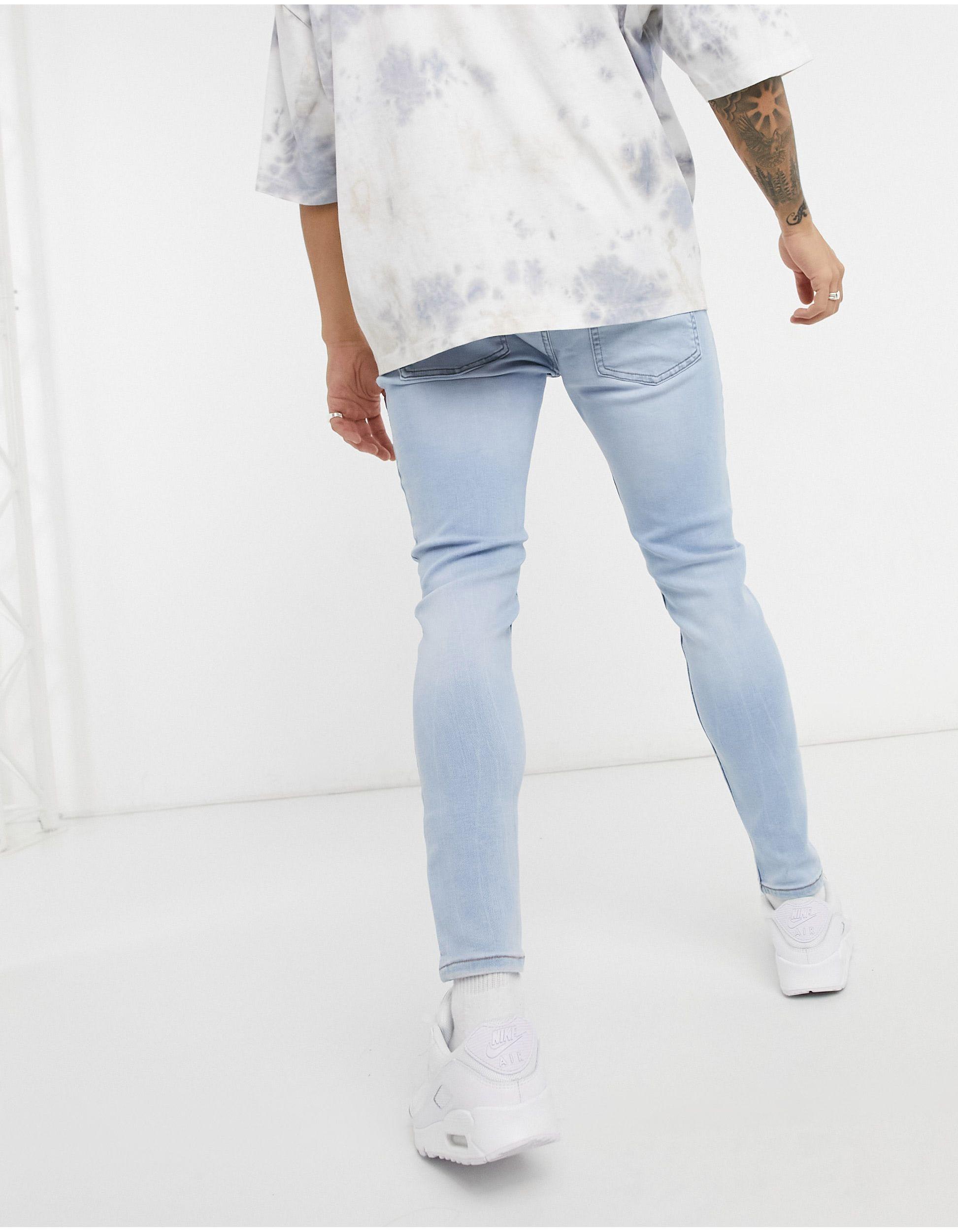 Bershka Denim Super Skinny Fit Jeans in 