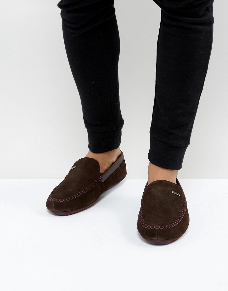 ted baker moccasin slippers