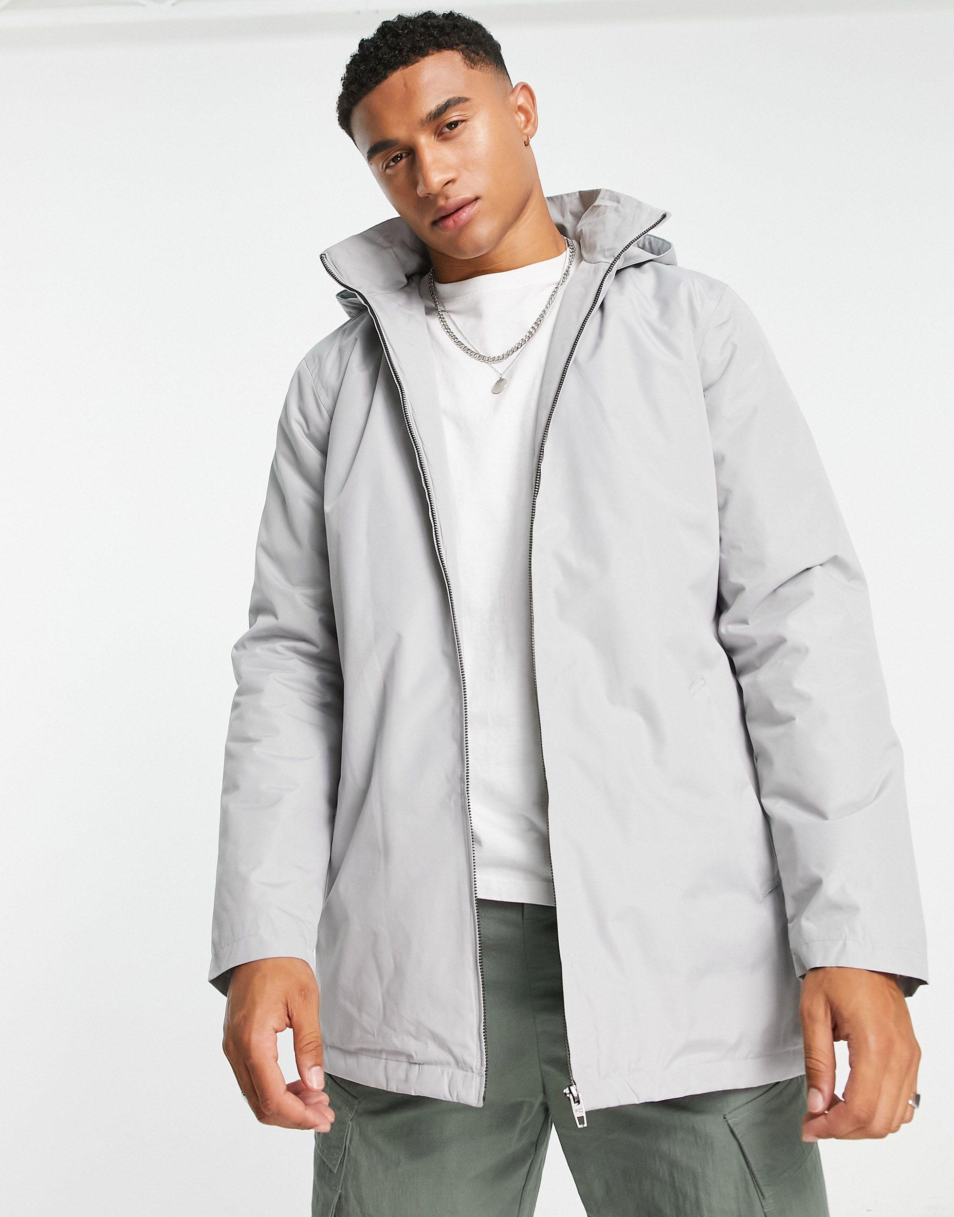 French connection mens mac 2 jacket khaki cheap
