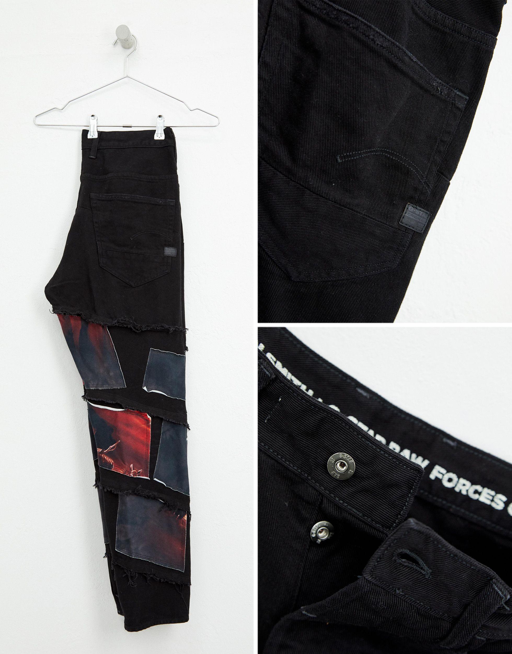 G-Star RAW Denim X Jaden Smith Spiral Eclipse Patches 3d Slim Jeans in Blue  for Men - Lyst