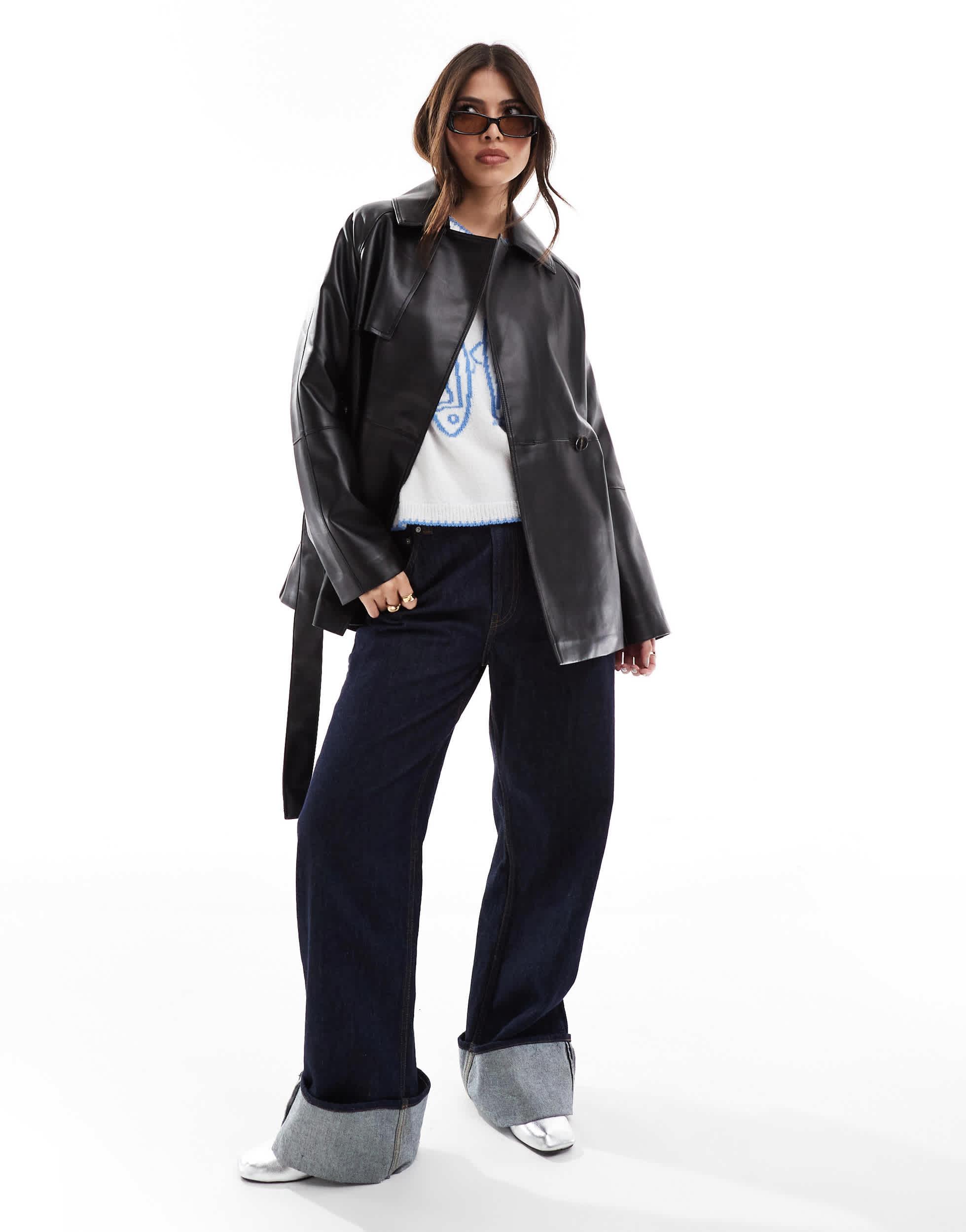 Veste Courte Femme En Coton - Manteau D'hiver Léger à Col Montant Et Zip - Coupe-vent, Avec Poches Et Manches Ajustables - 6