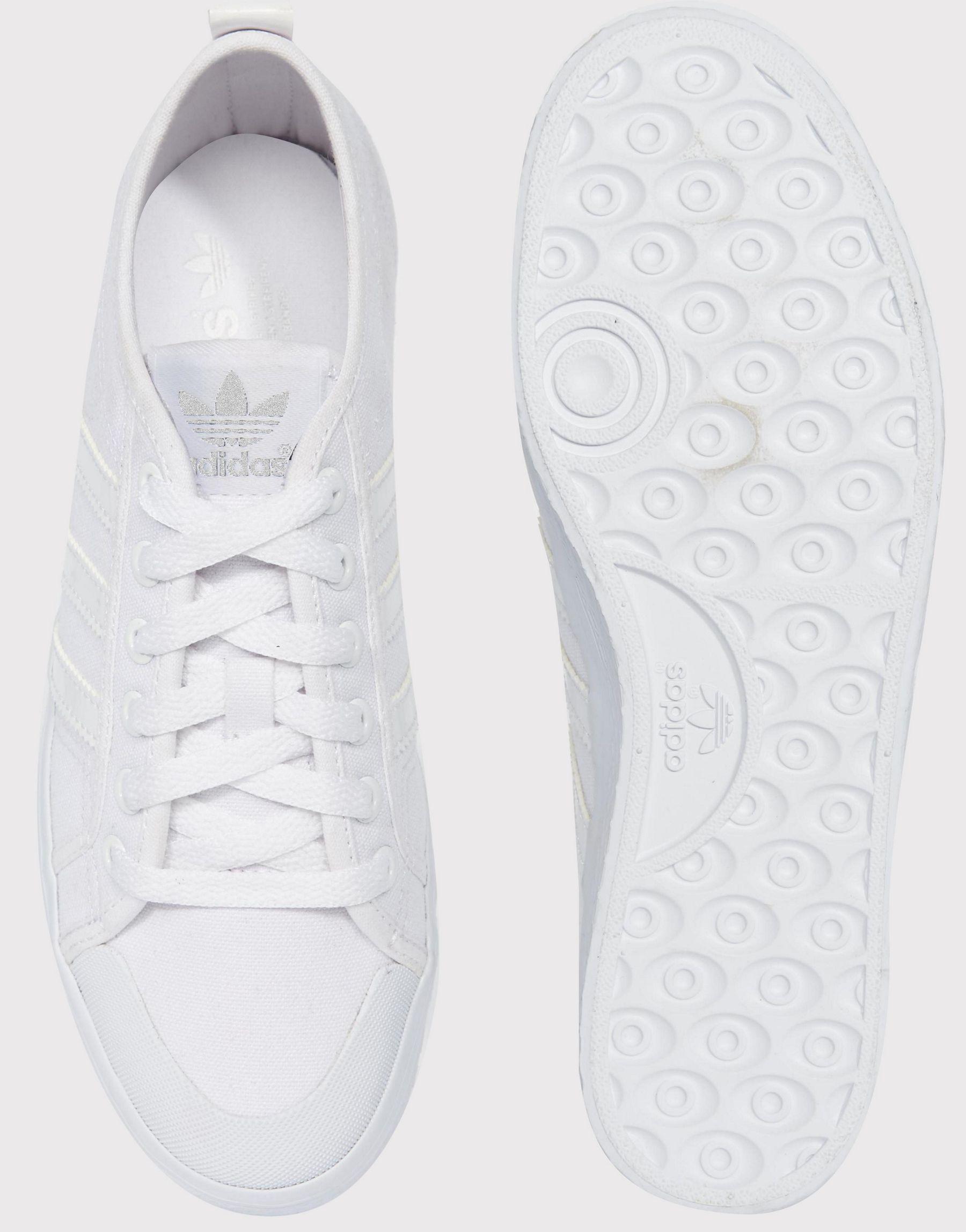 adidas canvas tennis shoes