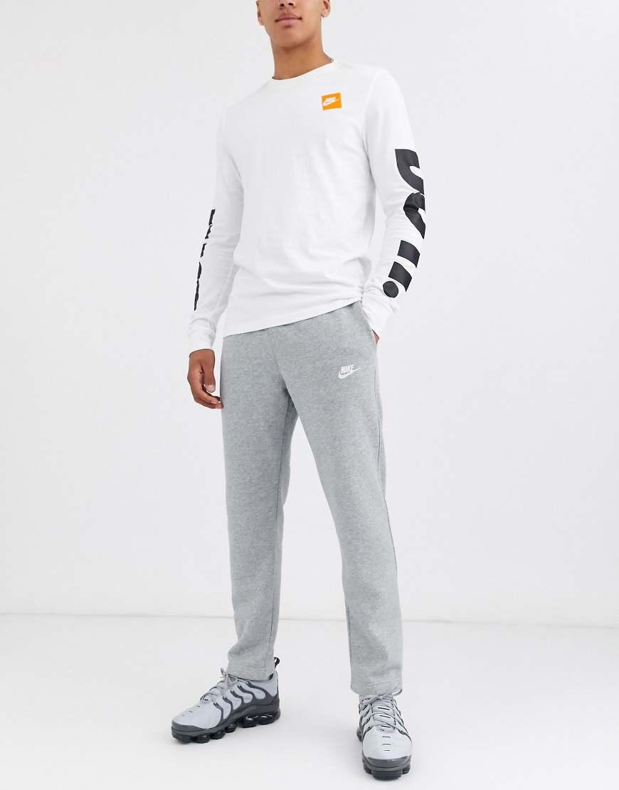 Nike Club Straight Leg joggers in Grey for Men Lyst UK
