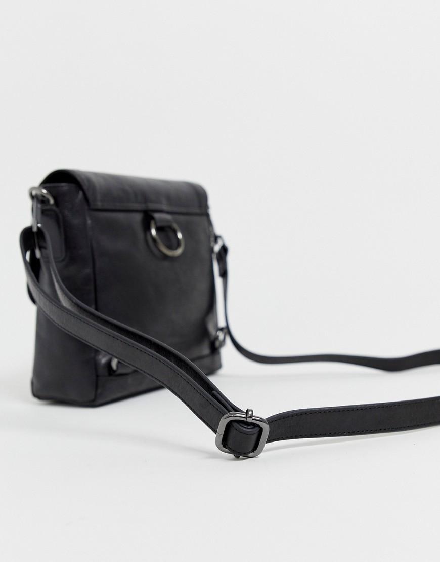 multiway leather backpack