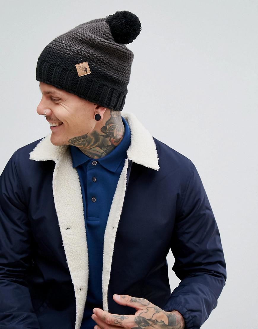 north face mens bobble hat
