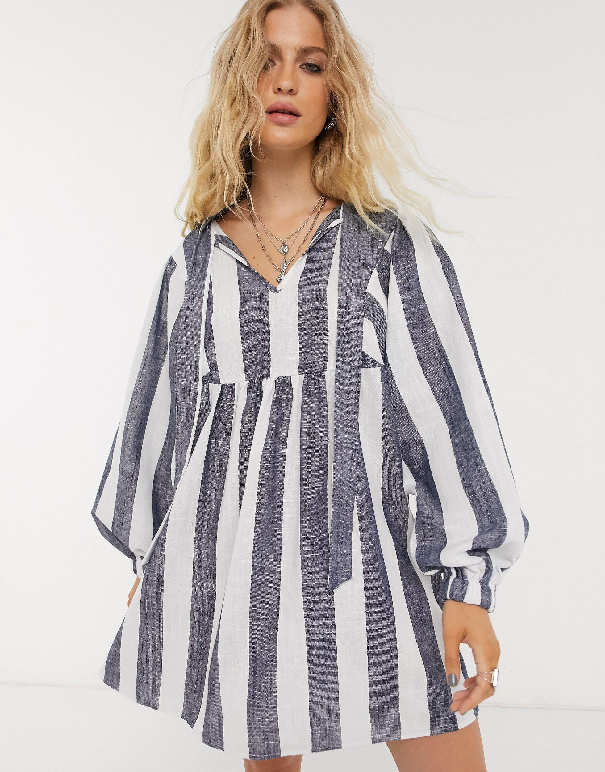 oversized smock dress