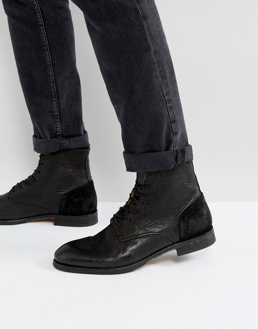 hudson black boots