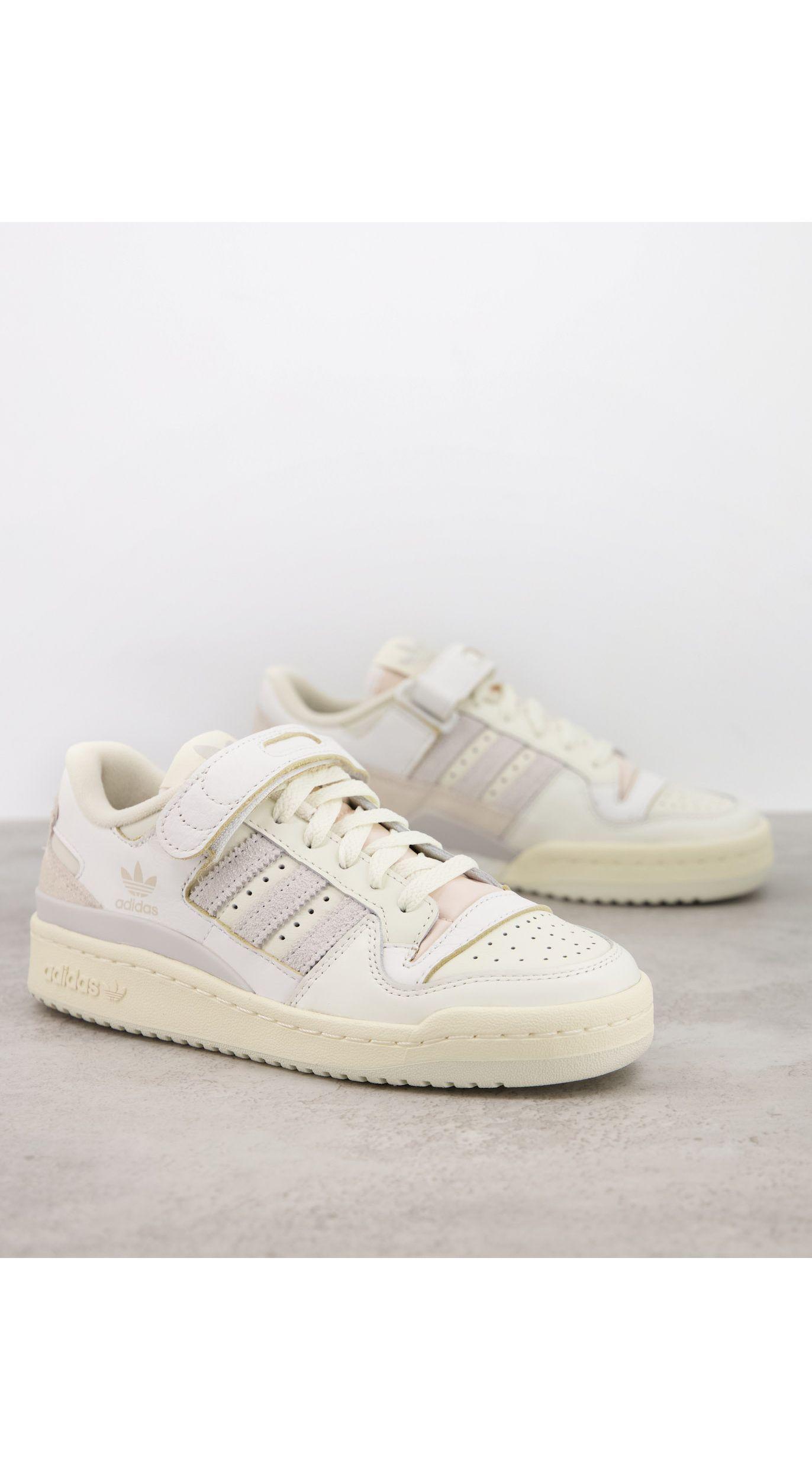 Forum 84 - baskets basses aux tons neutres Caoutchouc adidas Originals en  coloris Blanc - Lyst