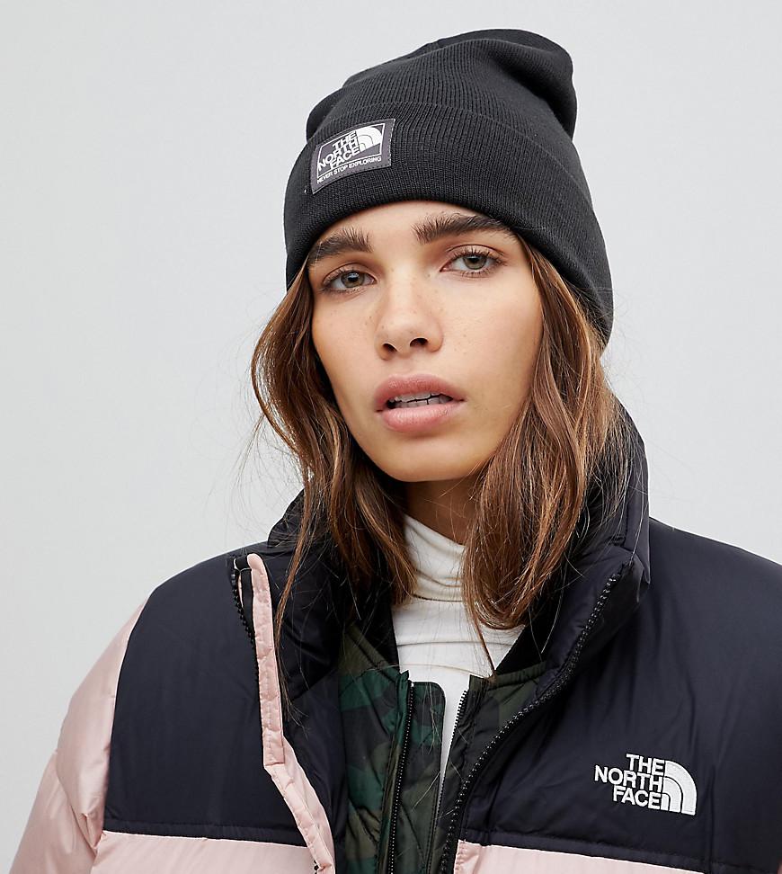 The North Face Synthetic Dock Worker Beanie Hat In Black - Lyst