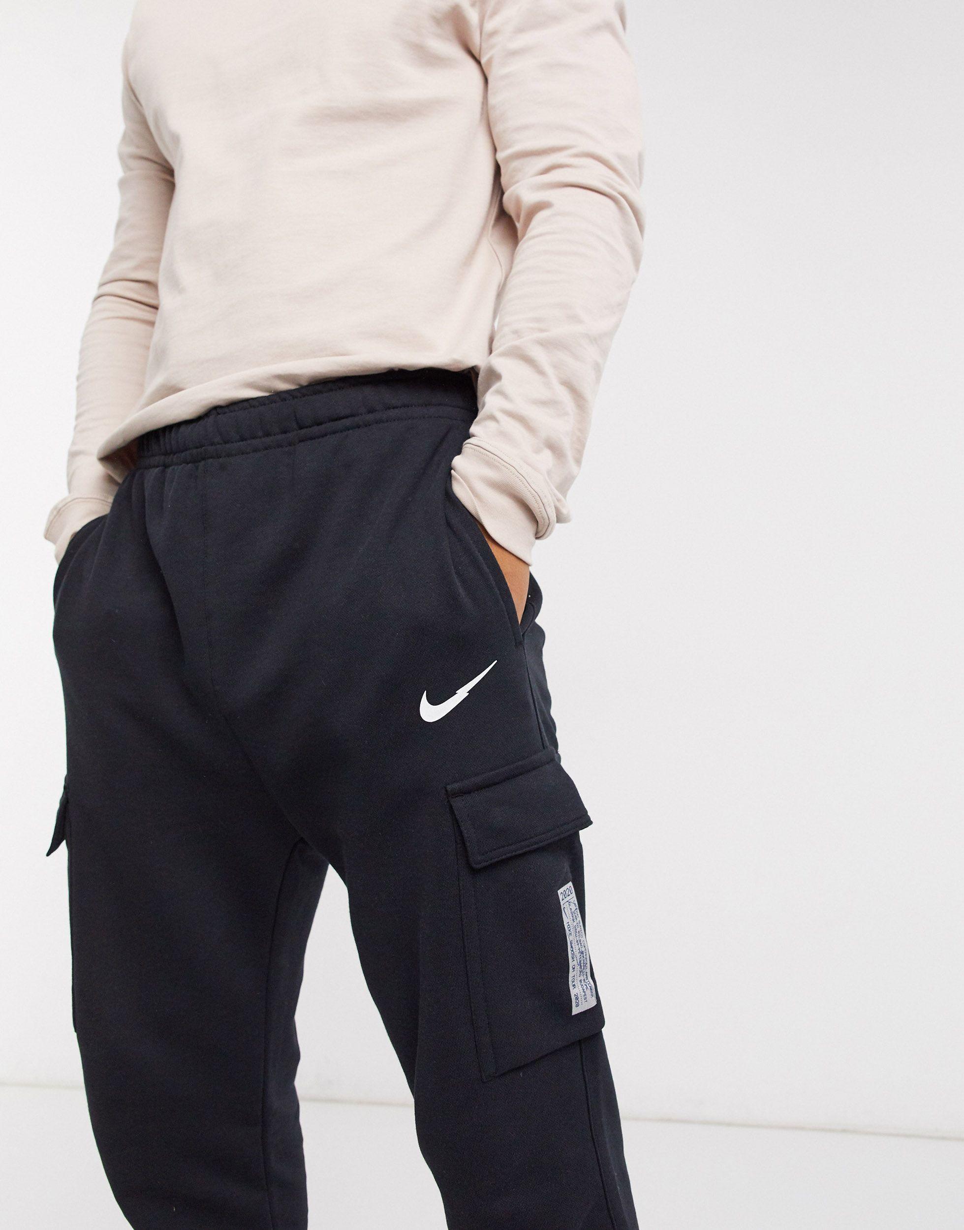 On Tour Pack - Joggers cargo neri con 
