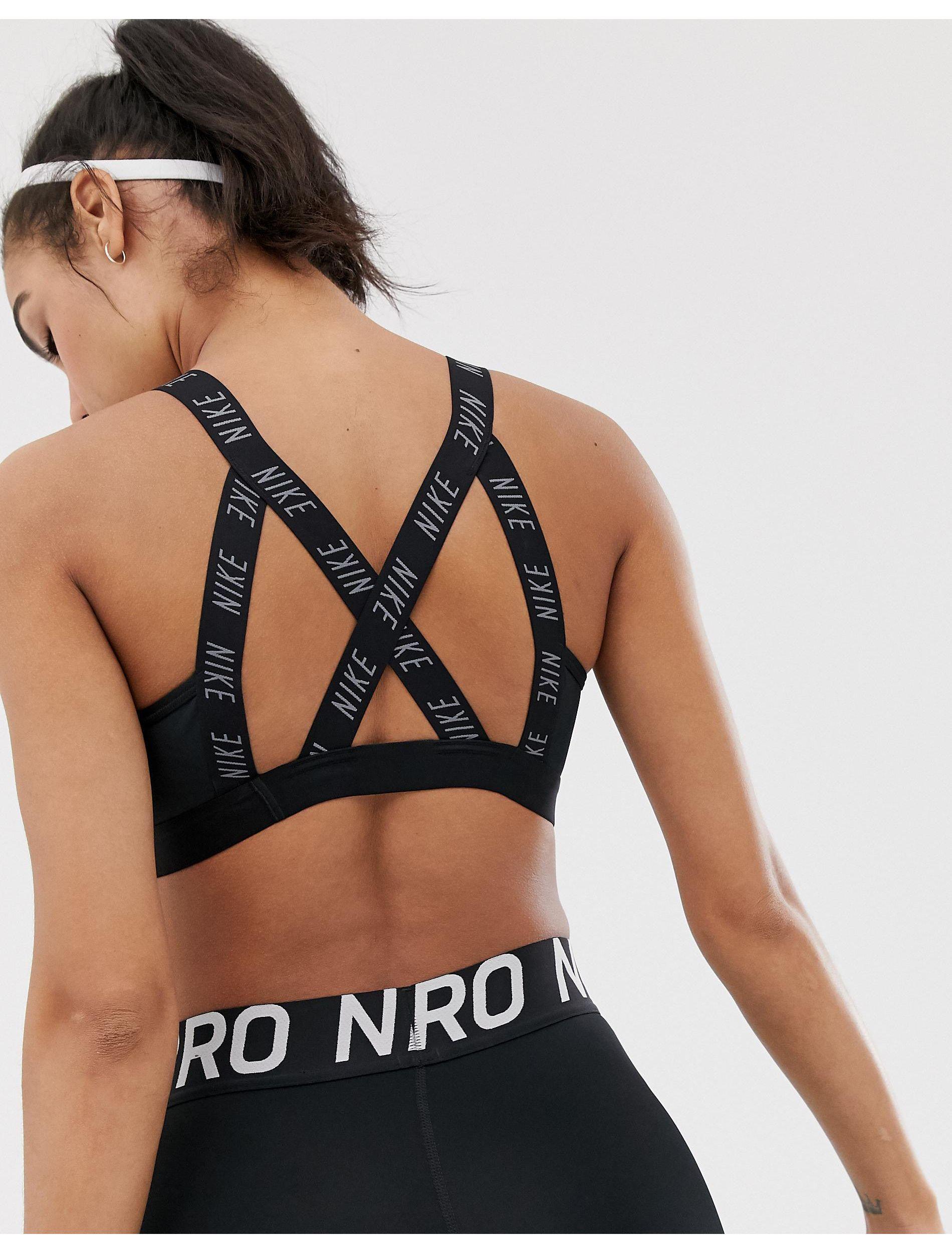 nike classic logo sports bra