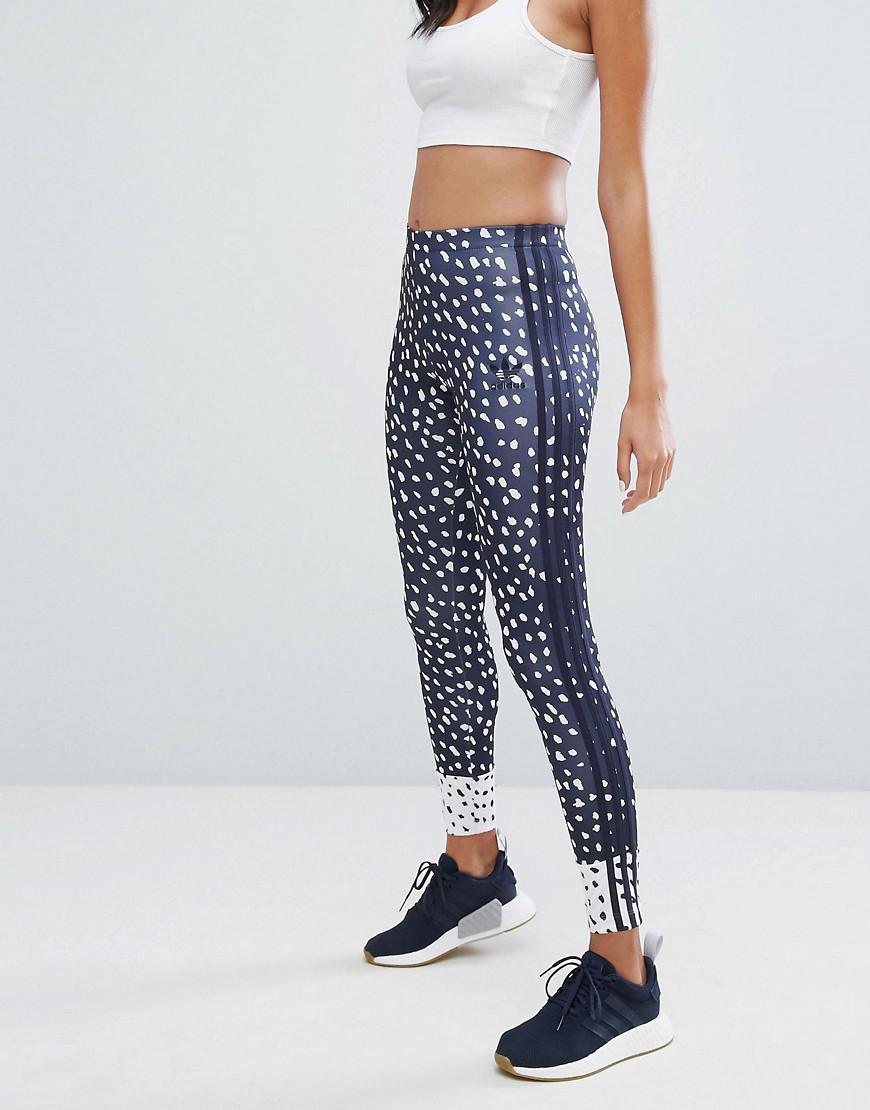adidas polka dot leggings