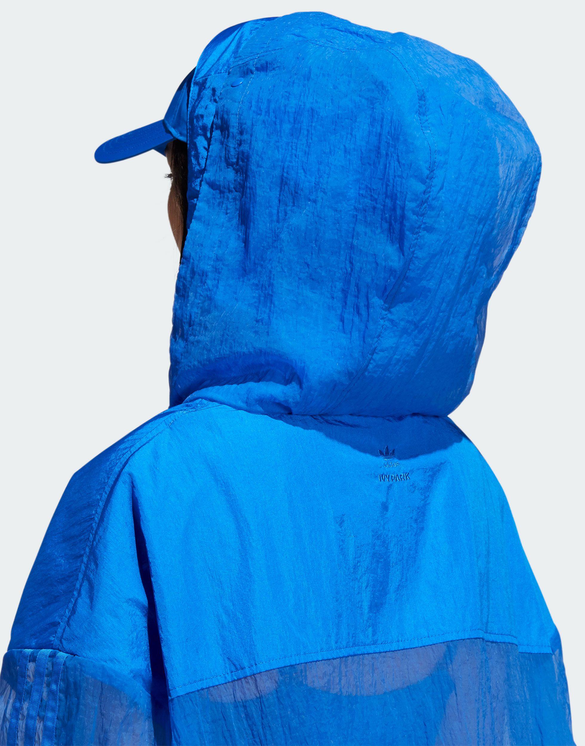Ivy Park Adidas Originals X Long Track Jacket in Blue - Lyst