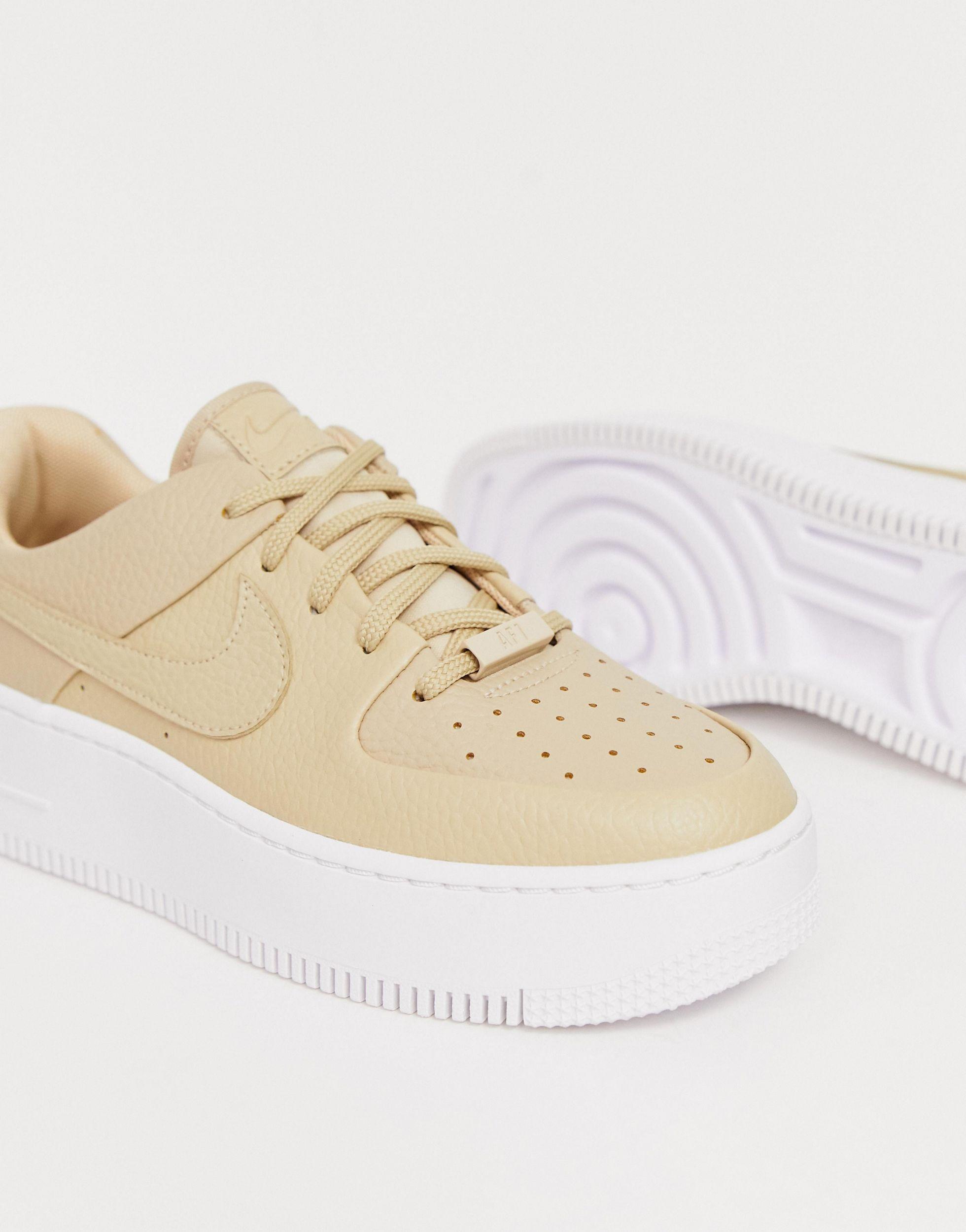 nike beige air force
