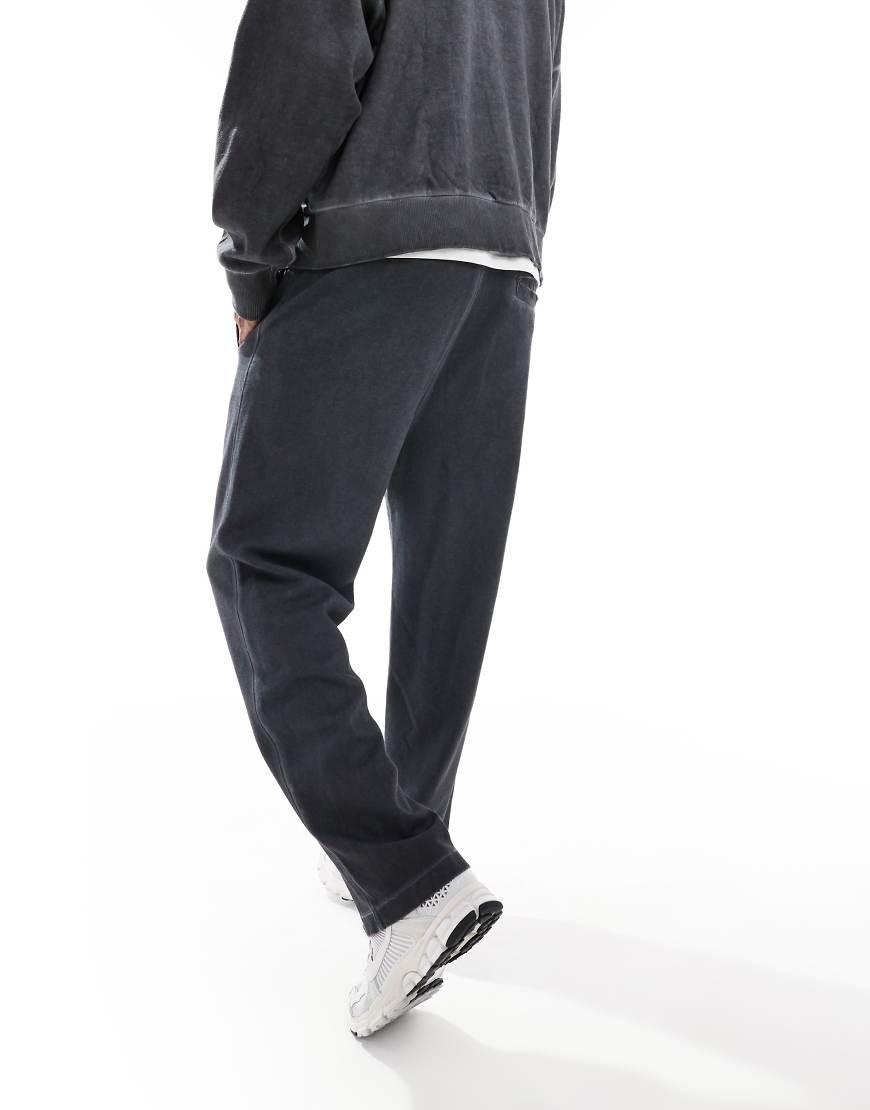 Bershka Washed Wide Leg Jogger Tracksuit in Blue for Men Lyst UK